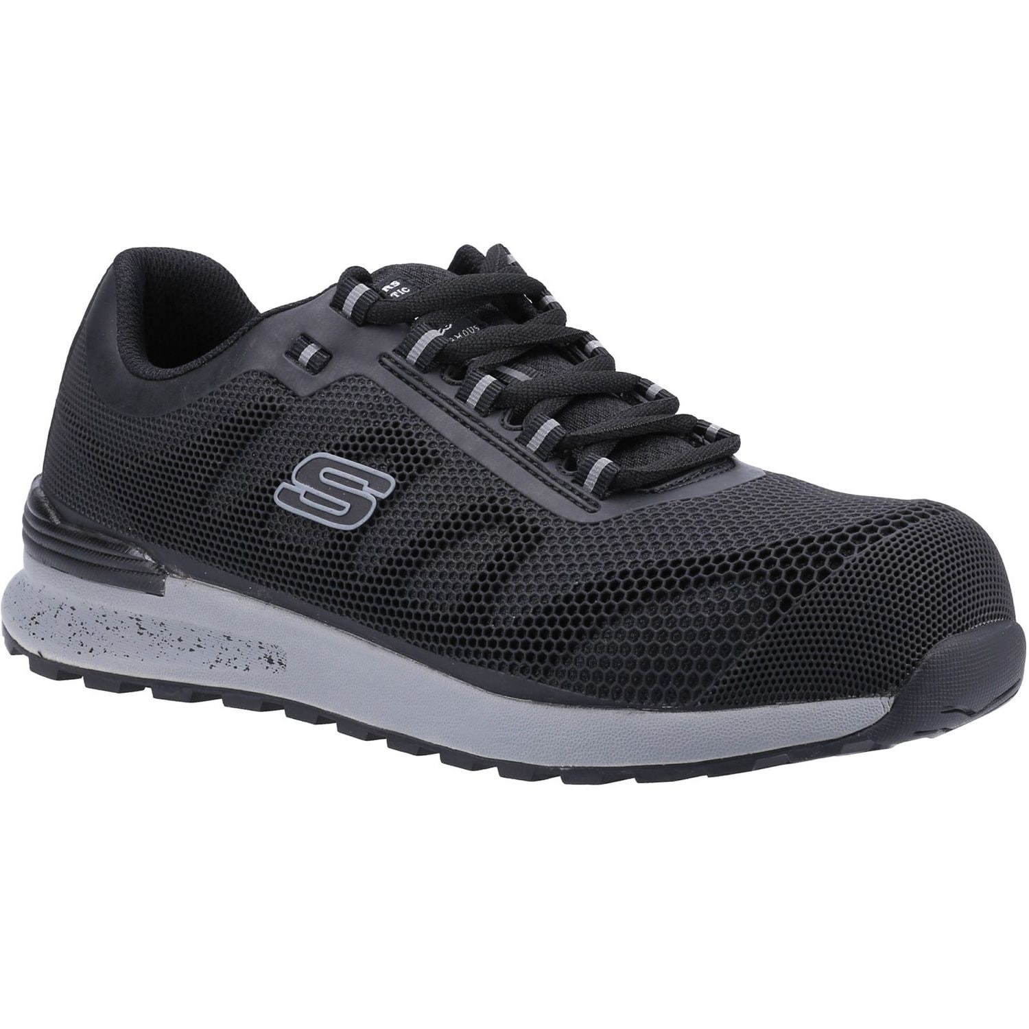 Skechers Bulklin Bragoo Black Trainers Men's Size 12