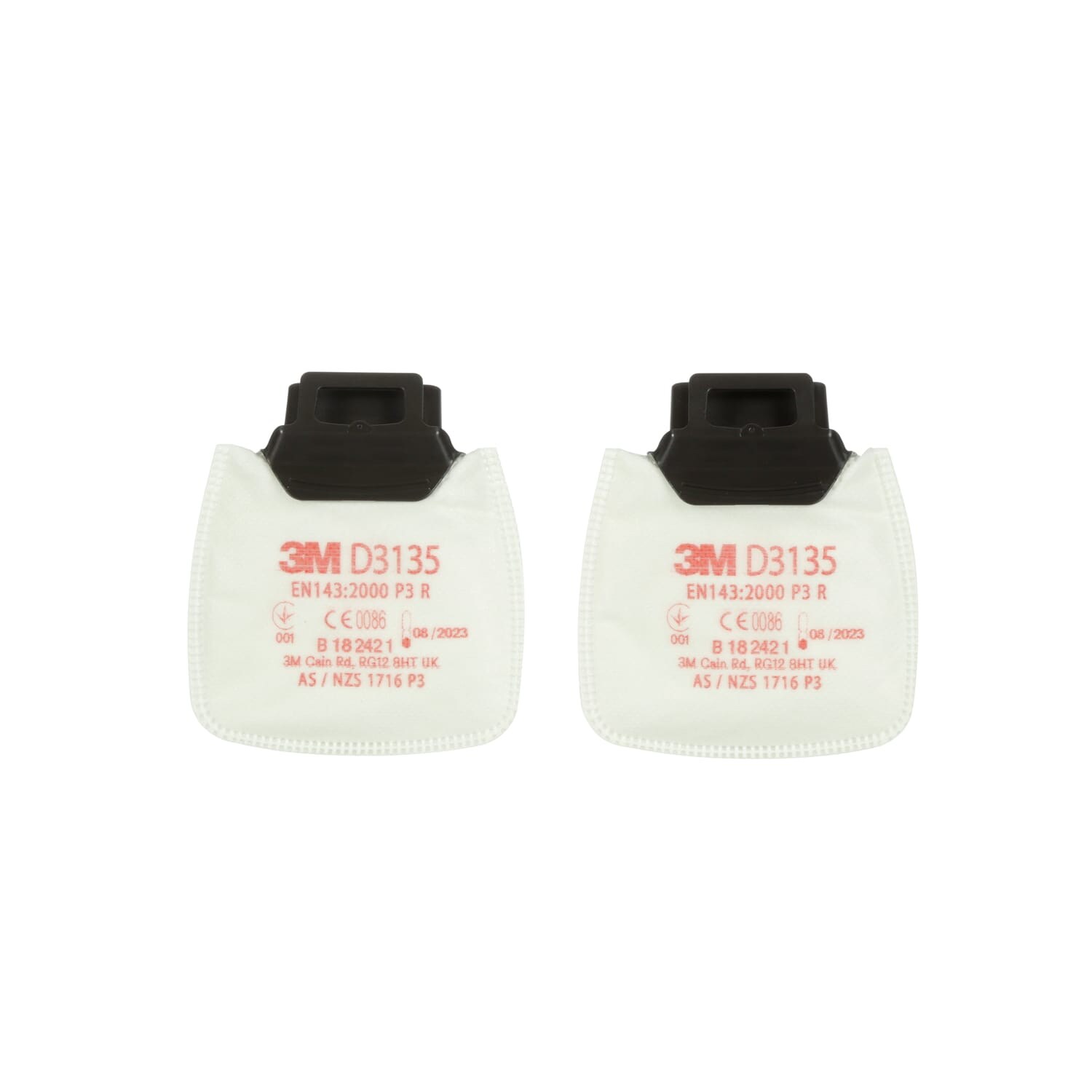3M D3135 Secure Click Particulate Filter P3R (Pair)