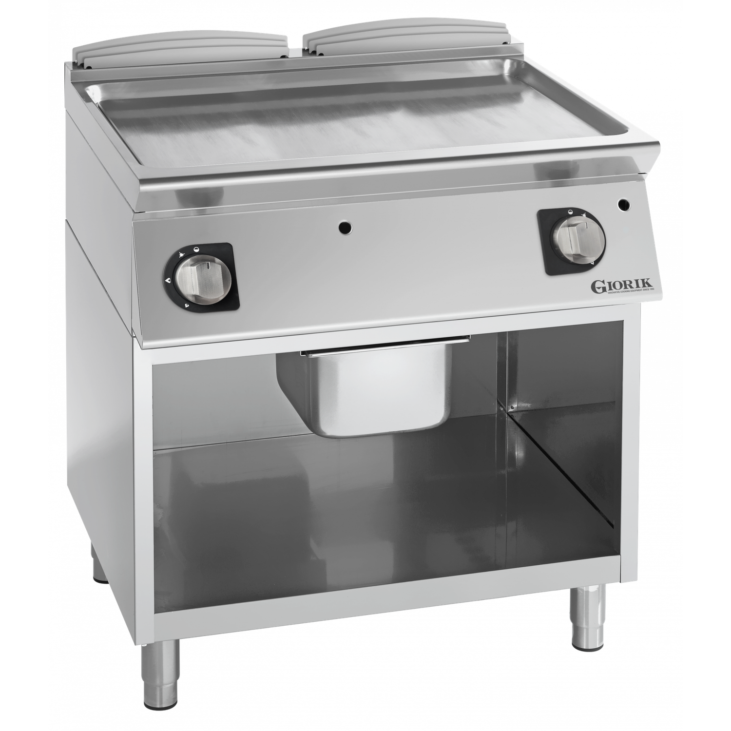 Giorik FLE741GCRX Electric Griddle - Chrome Plated Smooth Plate
