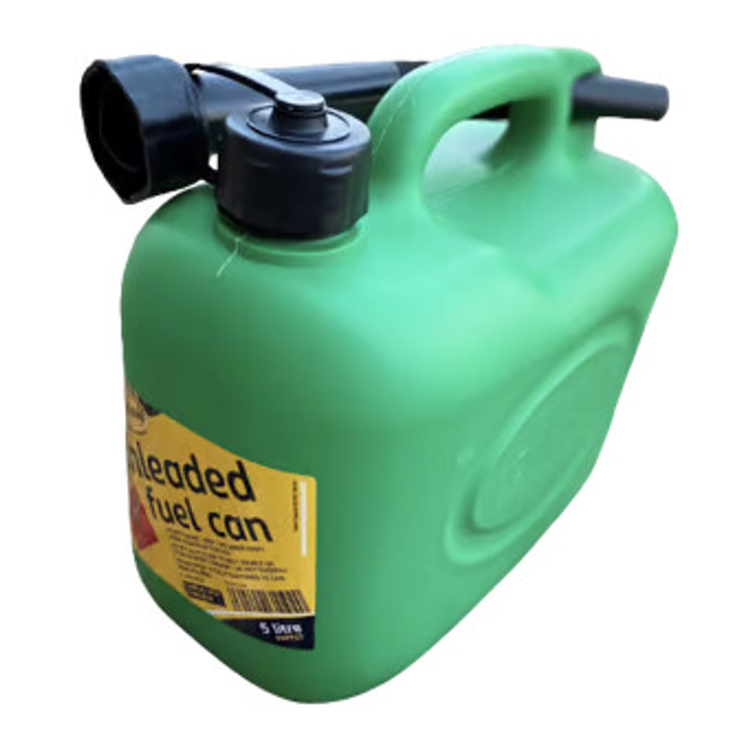 ProSolve Plastic Fuel Can Red 5 Litre (Petrol)