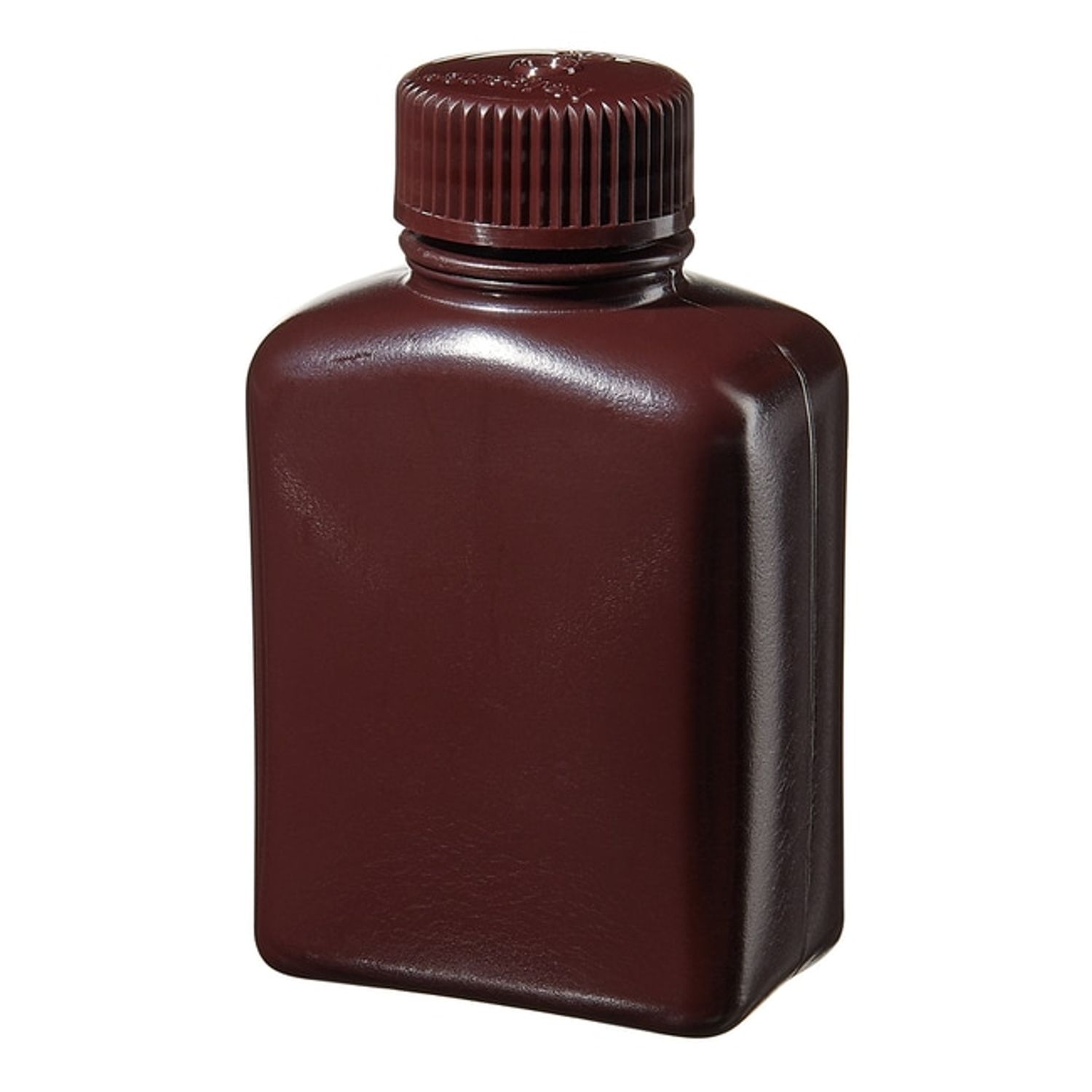 Thermo Scientific Amber Rectangle HDPE Bottle 125ml Pack of 12