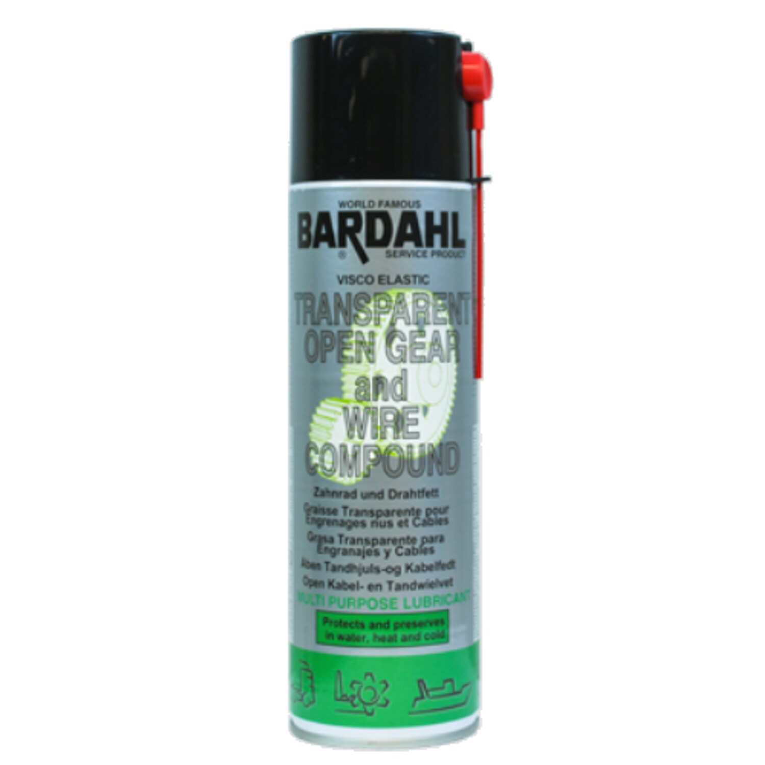 Bardahl Transparent 500ml Aerosol - 72215