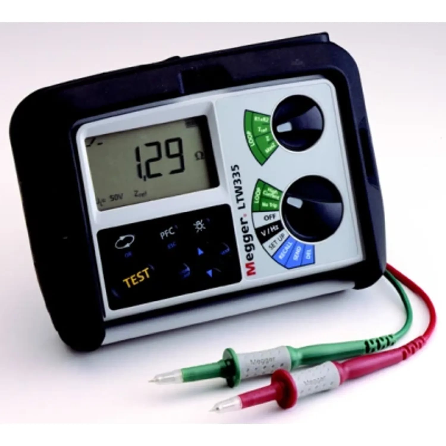 Megger Tester LTW335 Loop 2 Wire Non-tripping 50-440V Max Z and R1+R2