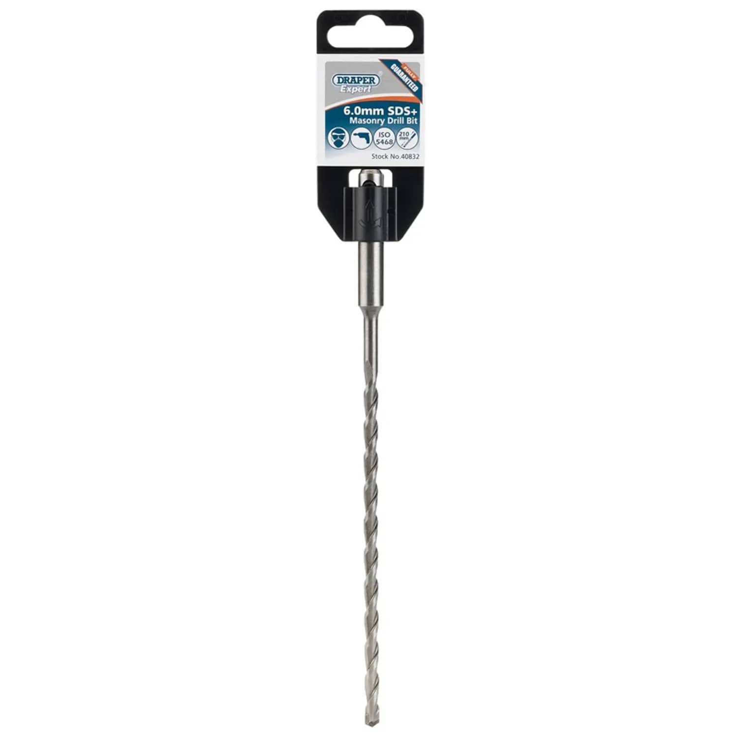 Draper Masonry Drill Metric SDS+ 6.0 x 210mm Tungsten Carbide Tipped