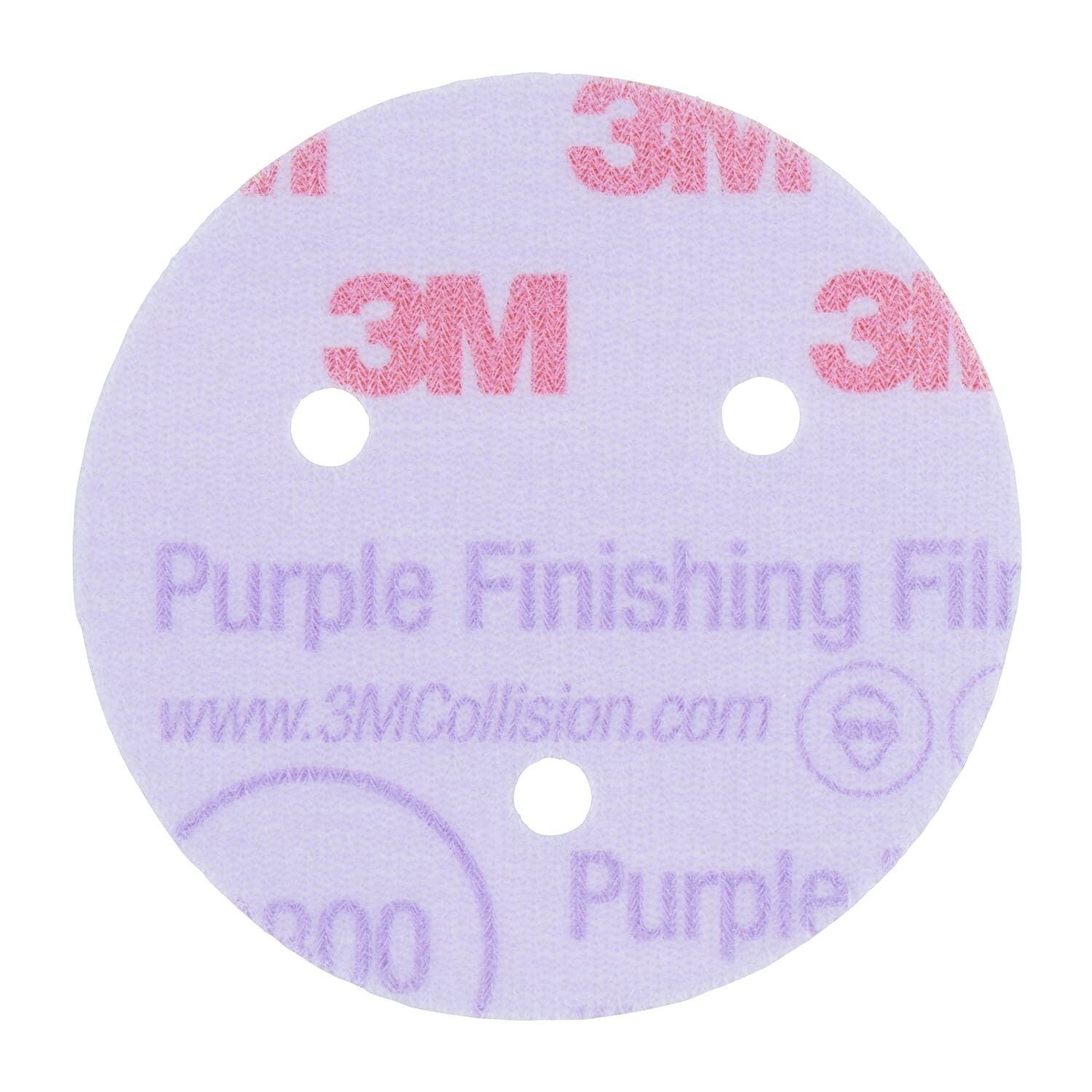 3M Hookit Purple Finishing Film Abrasive Disc 260L 75mm P1500 (BX-50)- you get 4