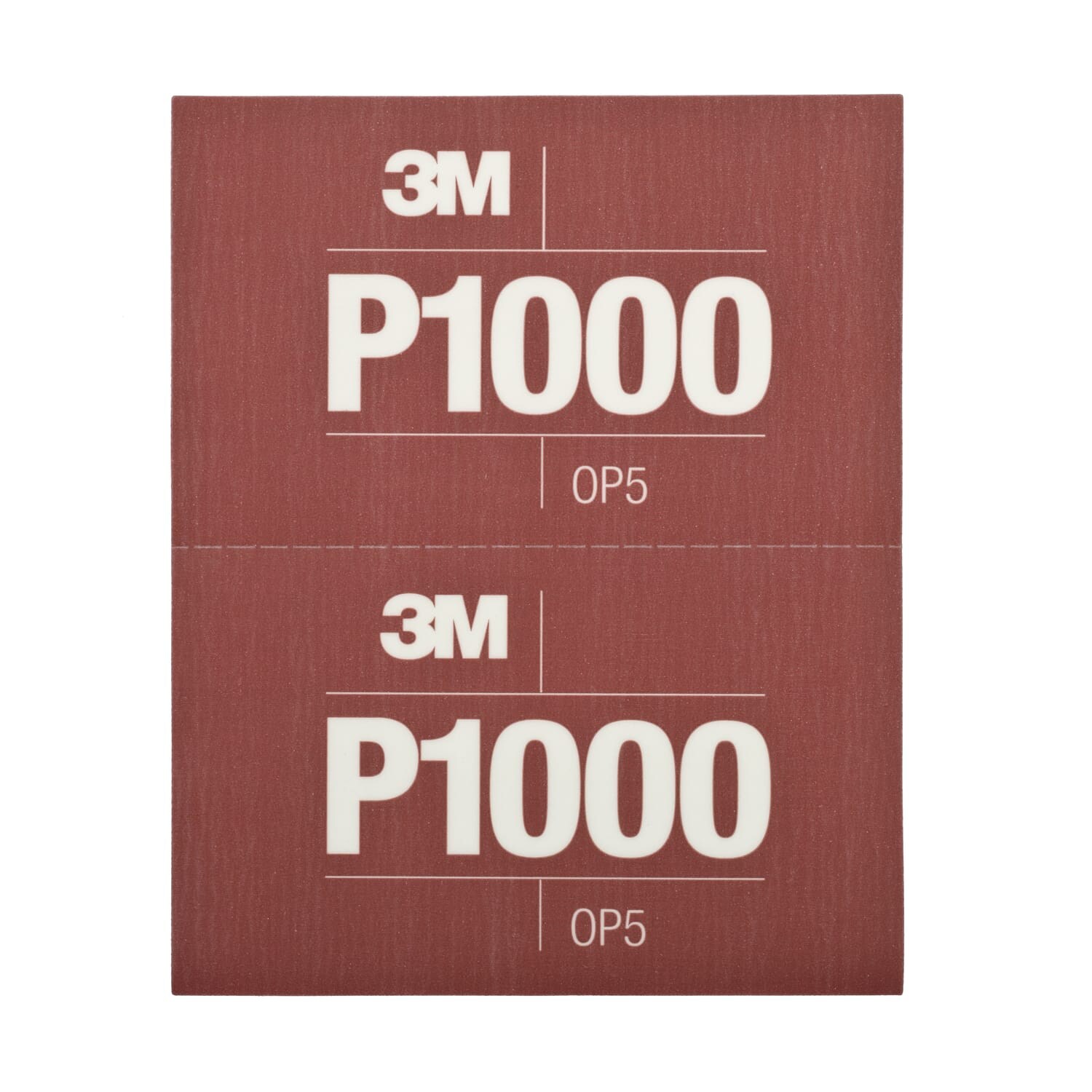 3M Flexible Abrasive Hand Sheet 270J 140 mm x 171 mm P1000 34341