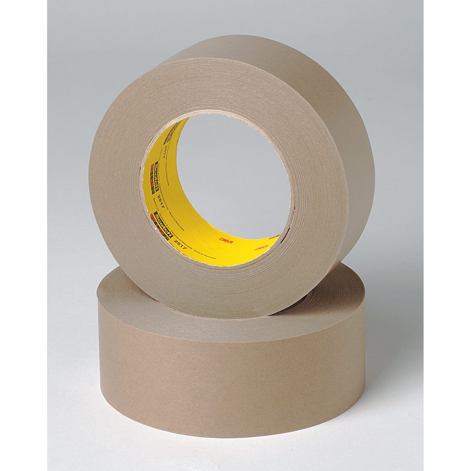3M Flatback Masking Tape 2517 Medium Brown 100 mm x 55 M 0.165 Mm