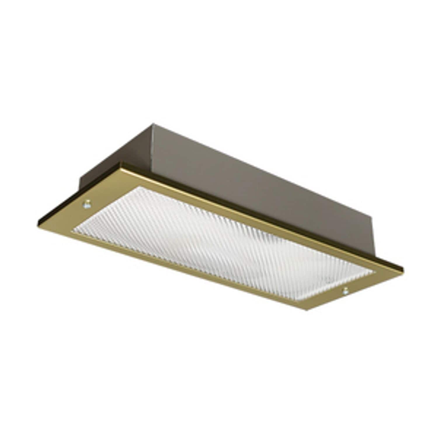 BLE Hollinsend LED Recessed Emergency Bulkhead Slave 24V White Opal Diffuser