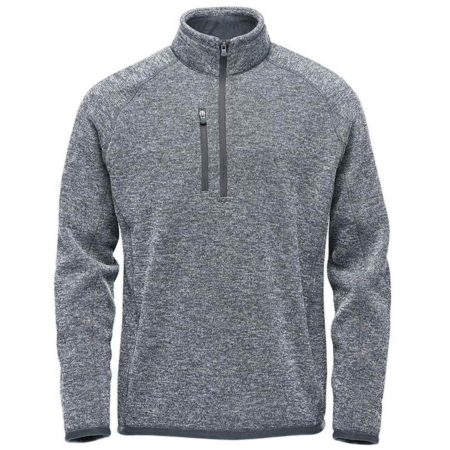 Stormtech Avalante 1/4 Zip Fleece Mens Granite Heather - FHP1 GRH M