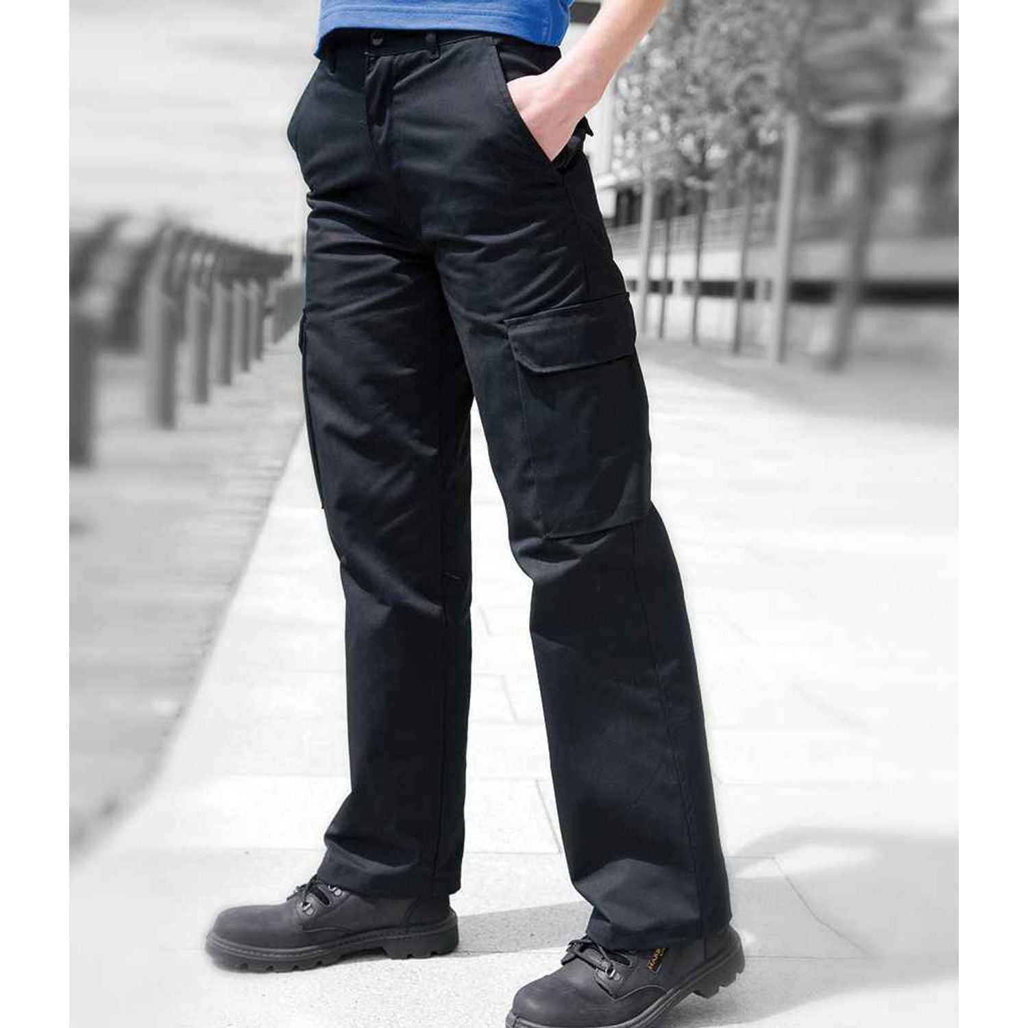 Warrior Ladies Cargo Trousers Ladies Black HL215 Black 22/R
