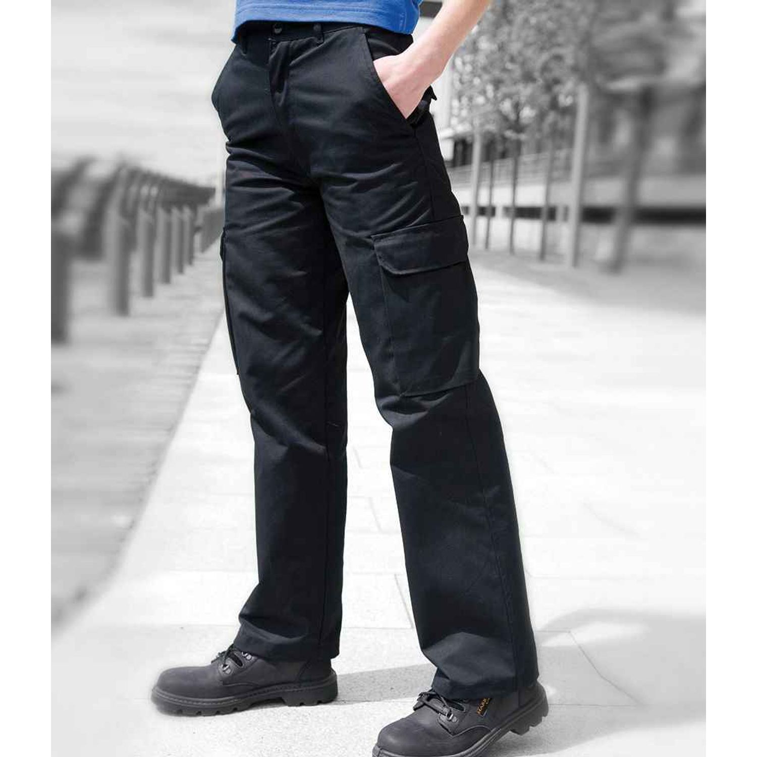 Warrior Ladies Cargo Trousers Ladies Black HL215 Black 26/L