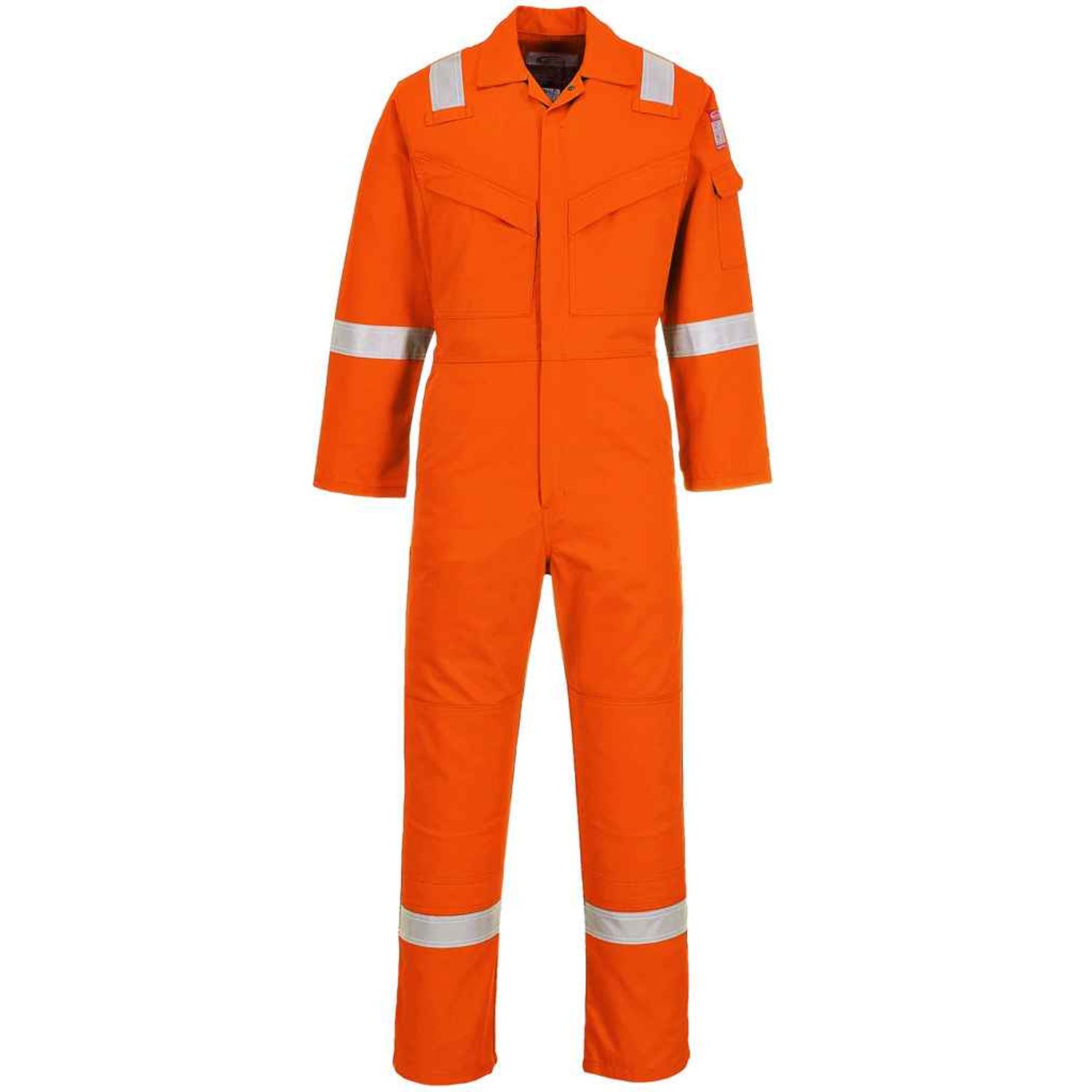 Portwest Bizflame Anti-Static Coverall Unisex Orange - PW425 Ora M/r