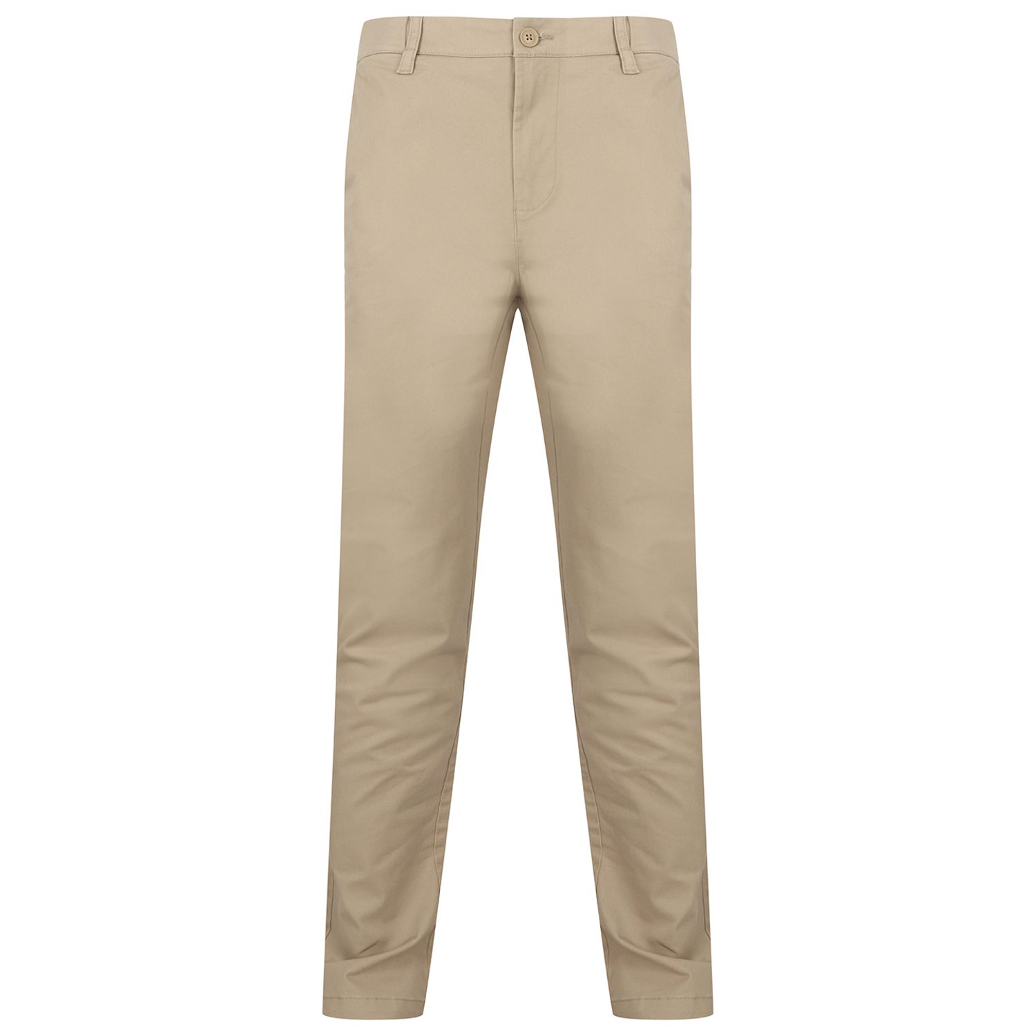 Henbury Stretch Chinos with Flex Waistband Stone 40L