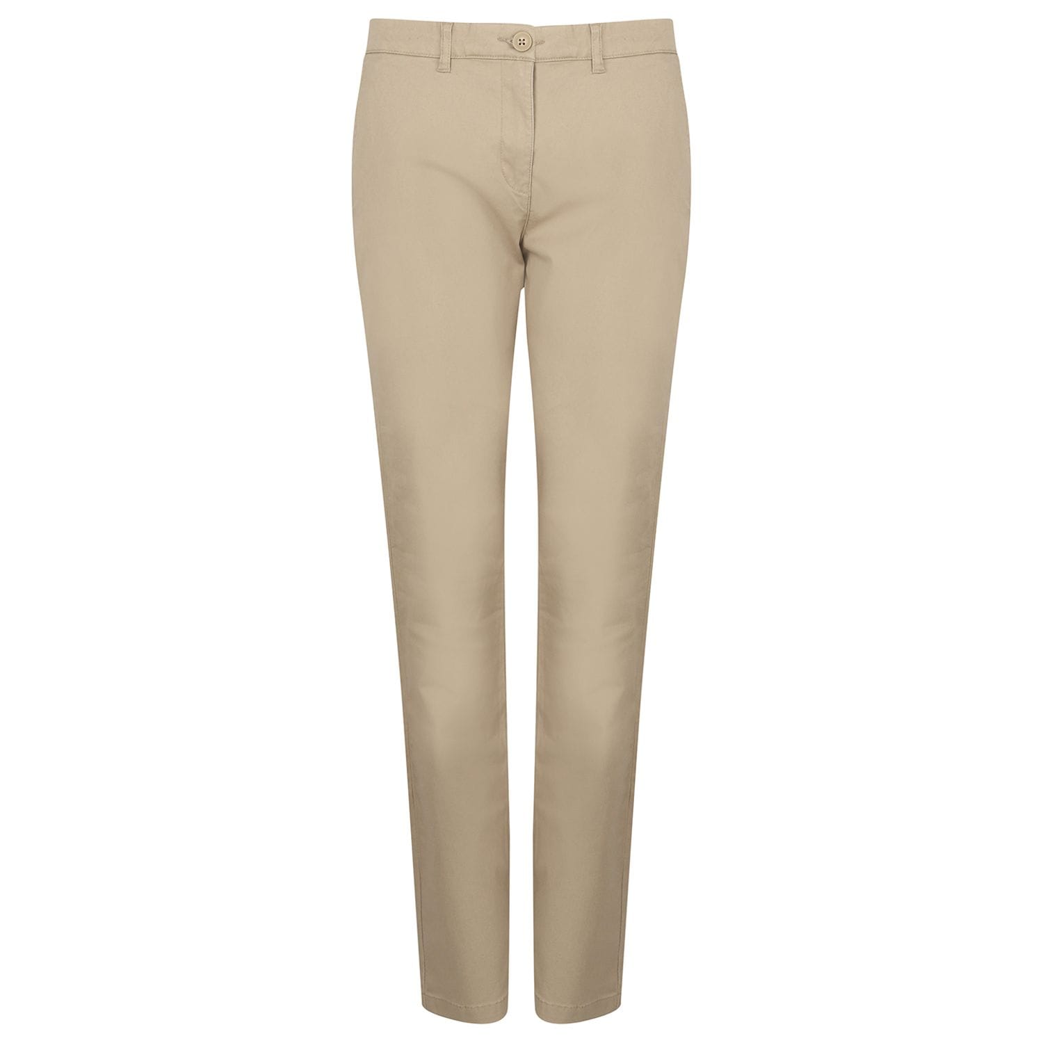 Henbury Women's Stretch Chinos Stone 14R