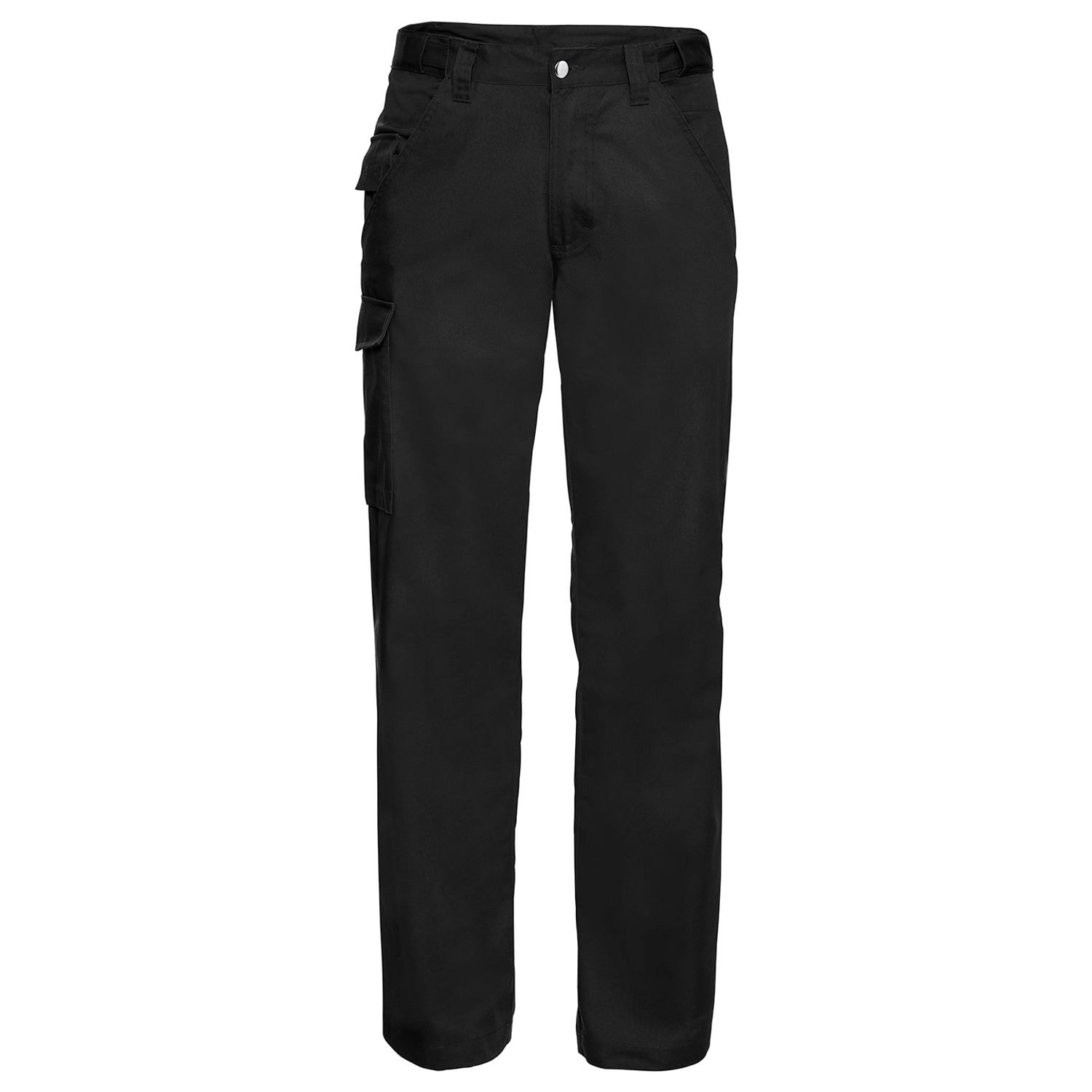 Russell Polycotton Twill Workwear Trousers Black 48R