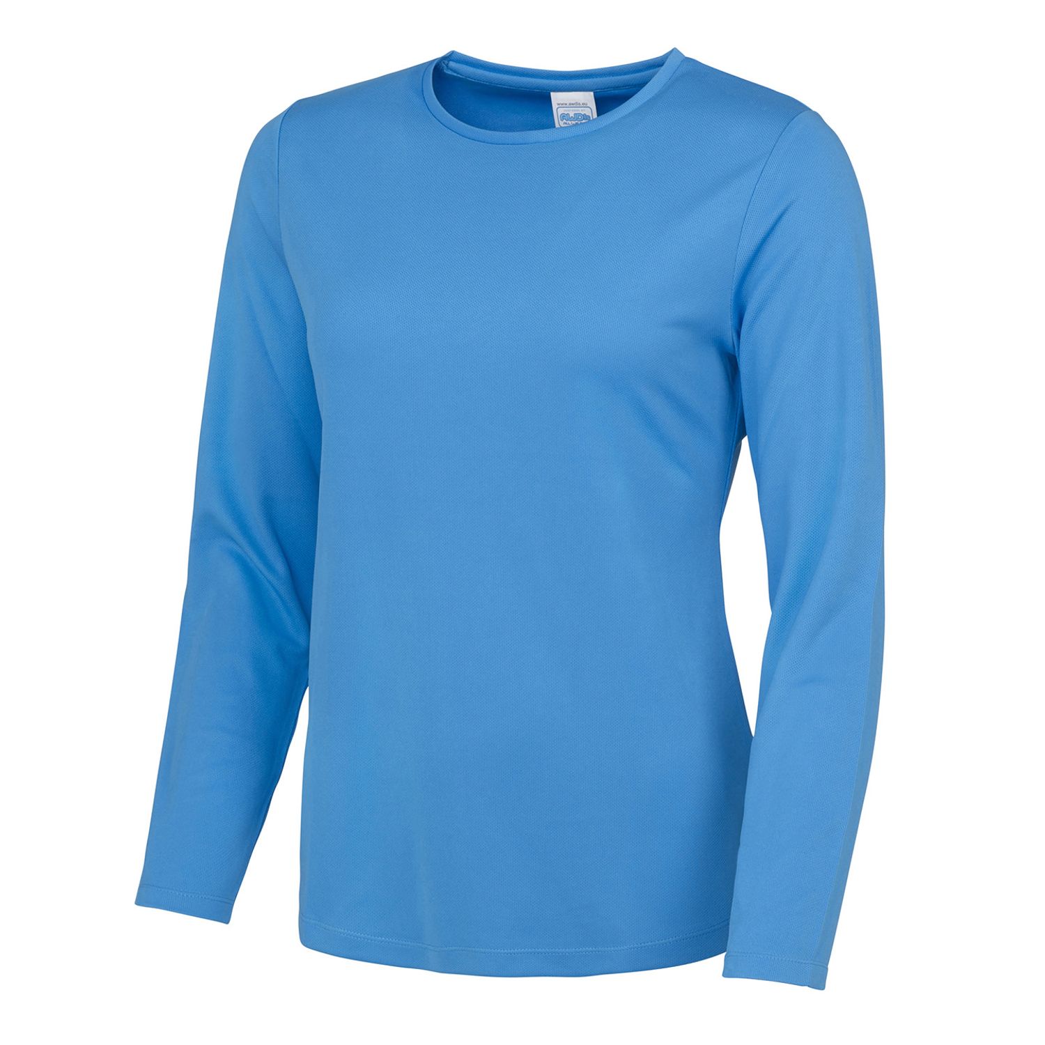 AWDis Just Cool Women's Long Sleeve Cool T Female Sapphire Blue XL