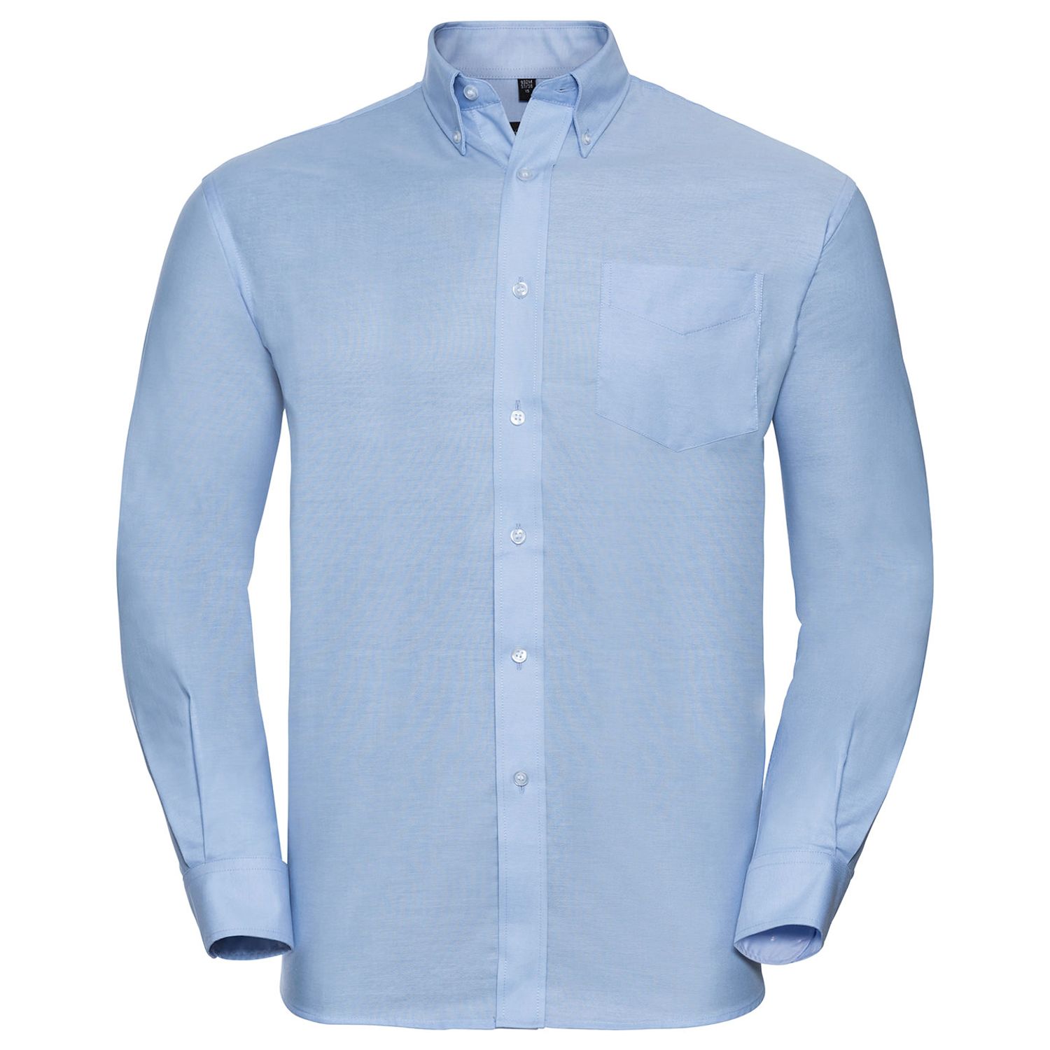 Russell Long Sleeve Easycare Oxford Shirt Oxford Blue 19.5