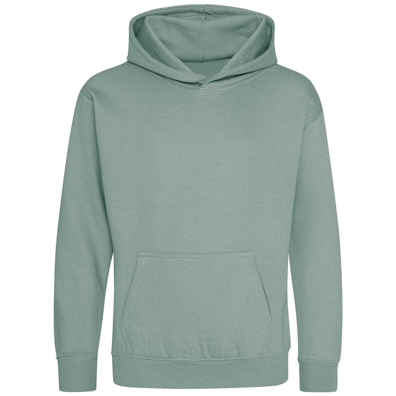 AWDis Just Hoods Kids Hoodie Unisex Dusty Green 41609