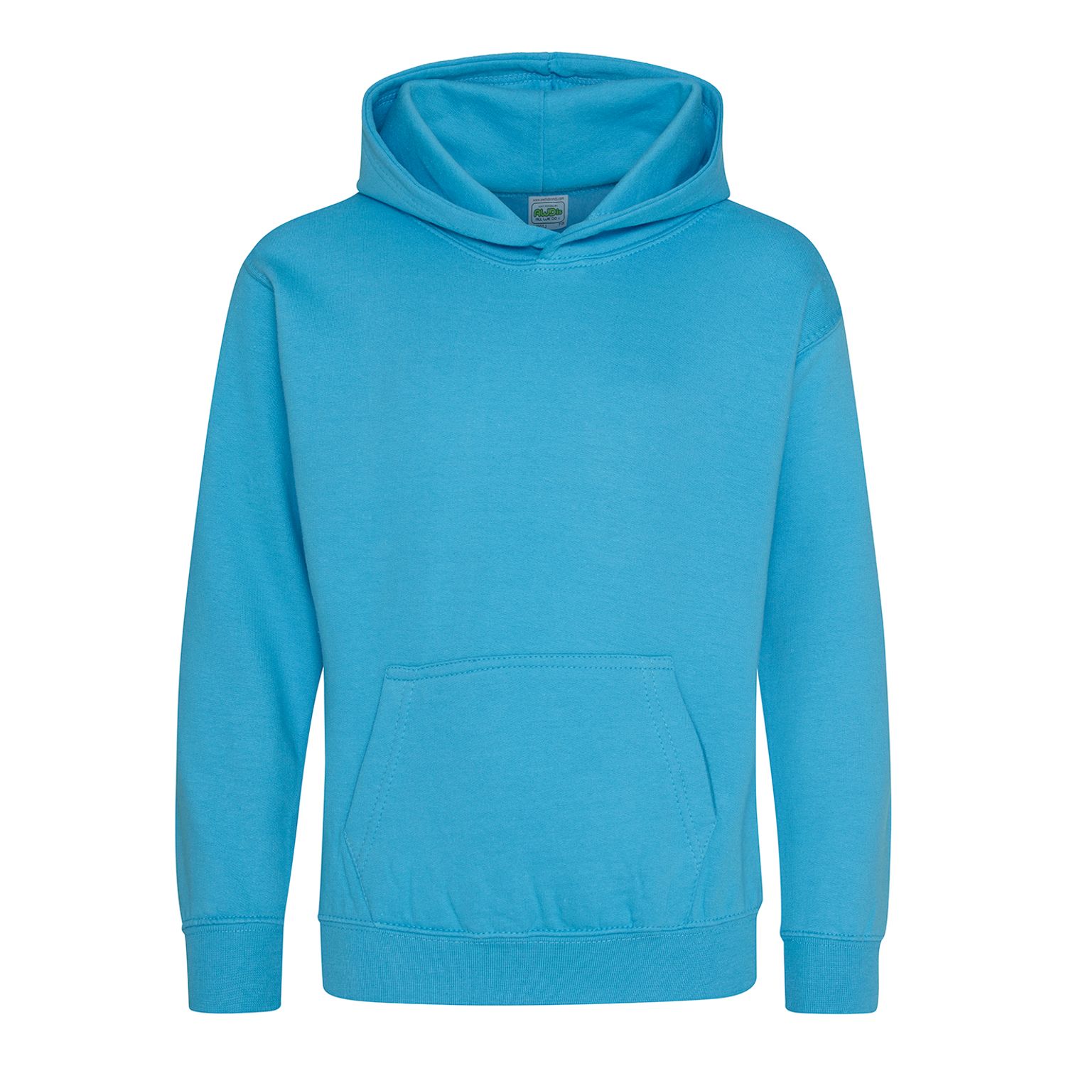 AWDis Just Hoods Kids Hoodie Unisex Hawaiian Blue 56