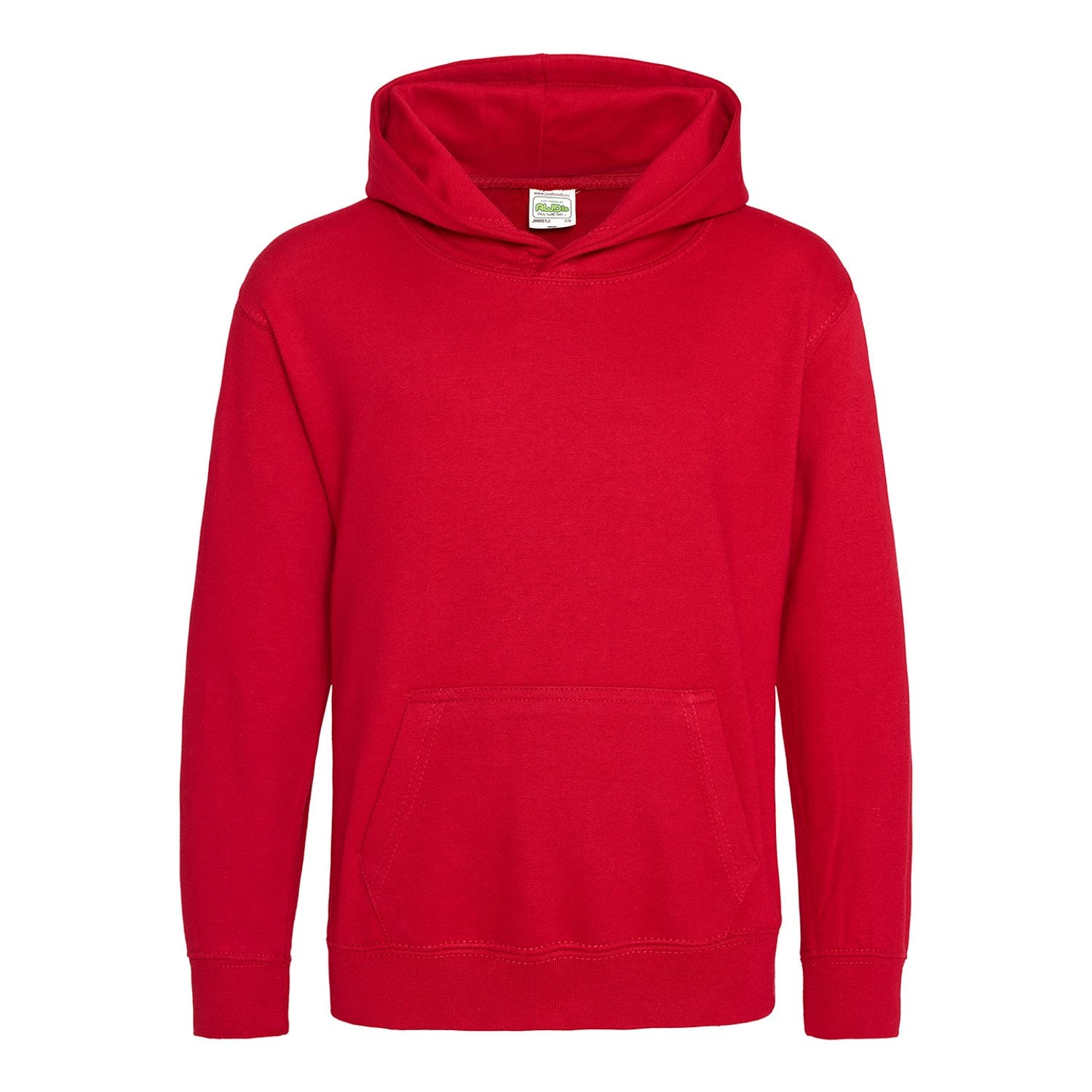 AWDis Just Hoods Kids Hoodie Unisex Fire Red 78