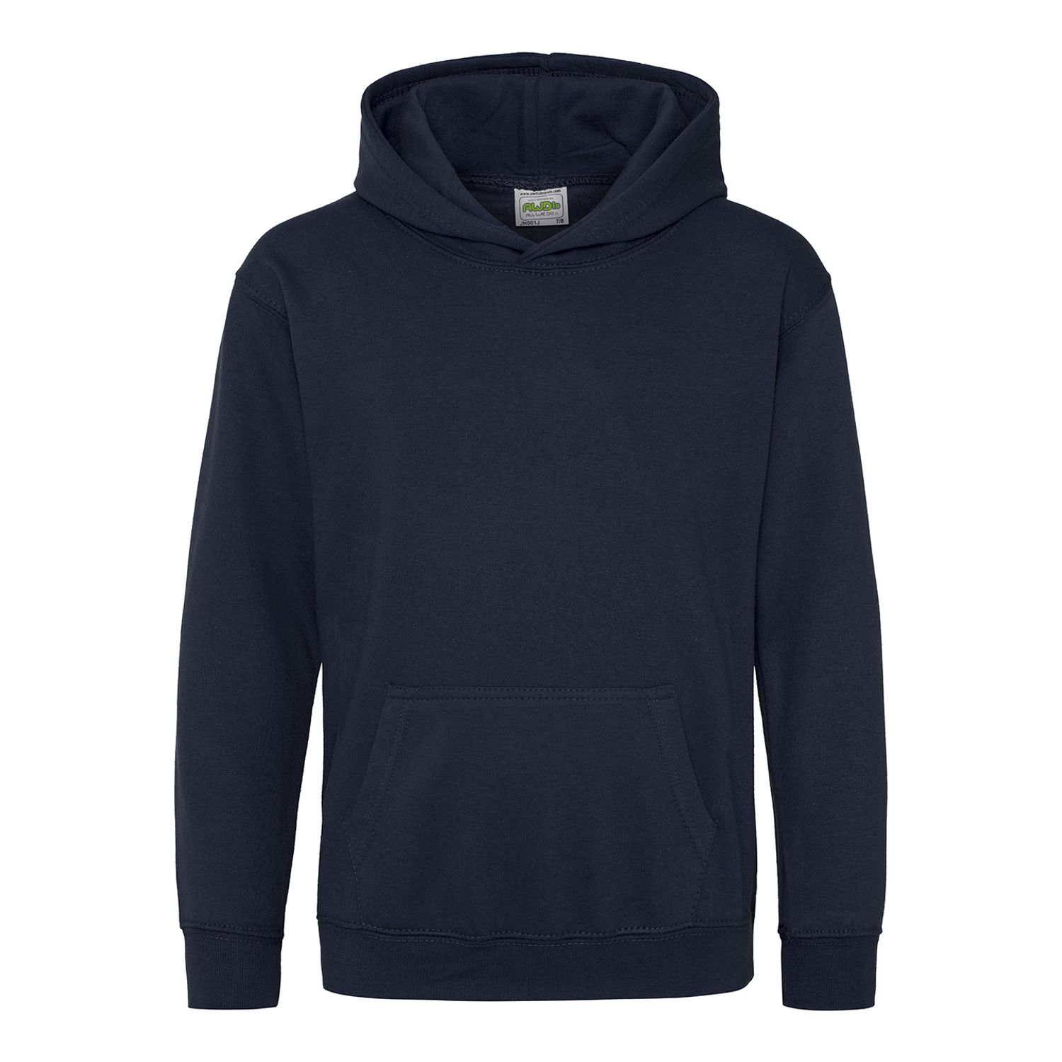 AWDis Just Hoods Kids Hoodie Unisex New French Navy 34
