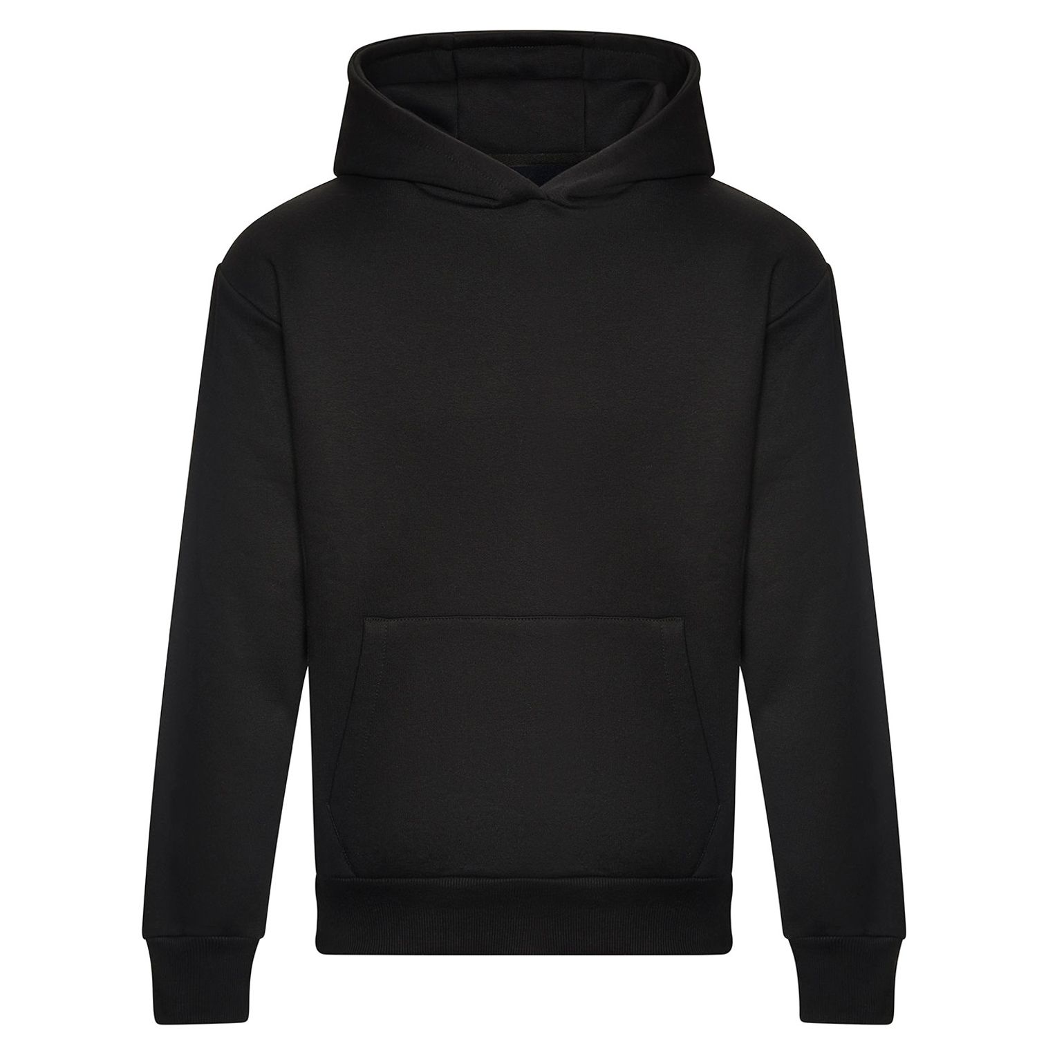 AWDis Just Hoods Signature Heavy Weight Hoodie Unisex Deep Black L