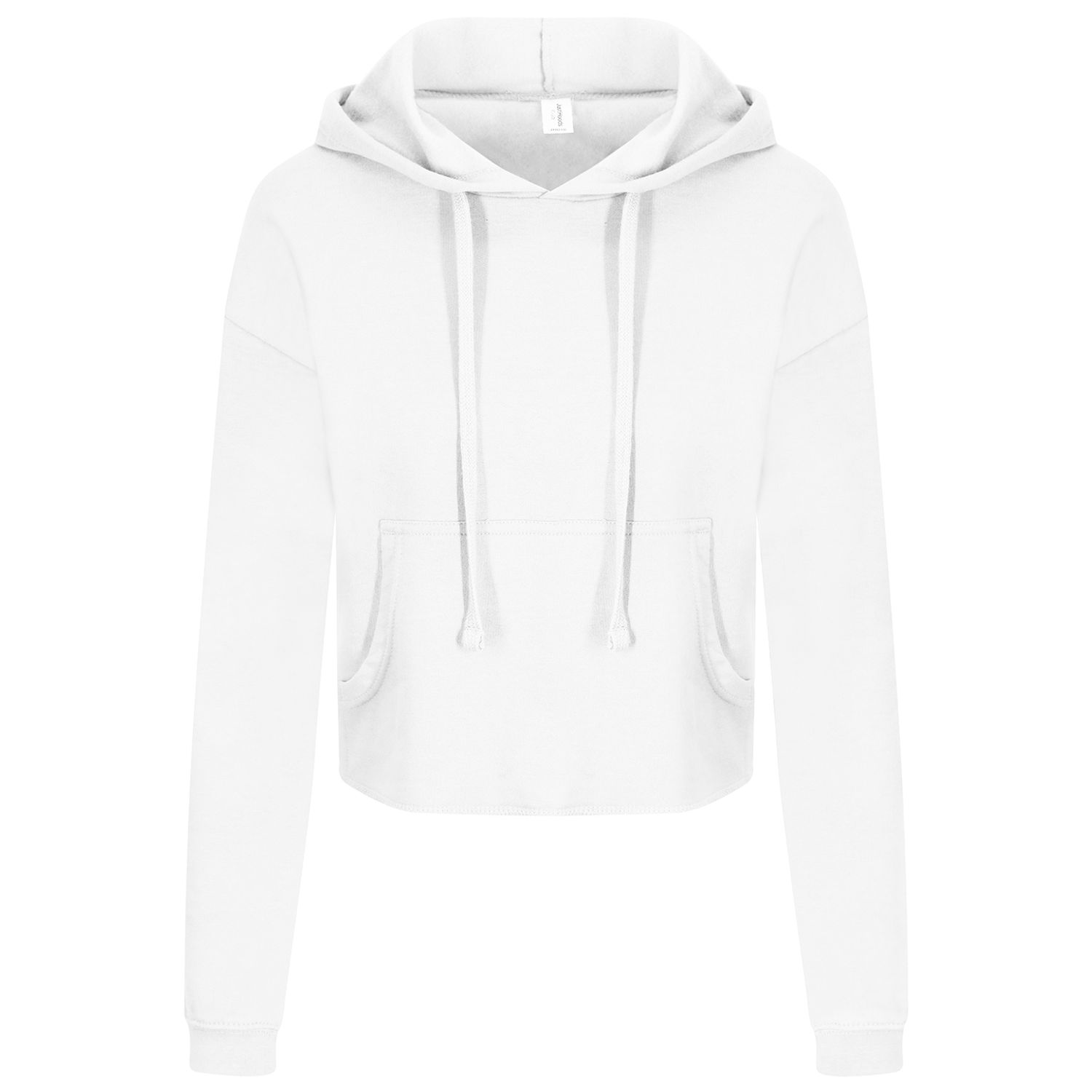 AWDis Just Hoods Women's Cropped Hoodie Female Arctic White L