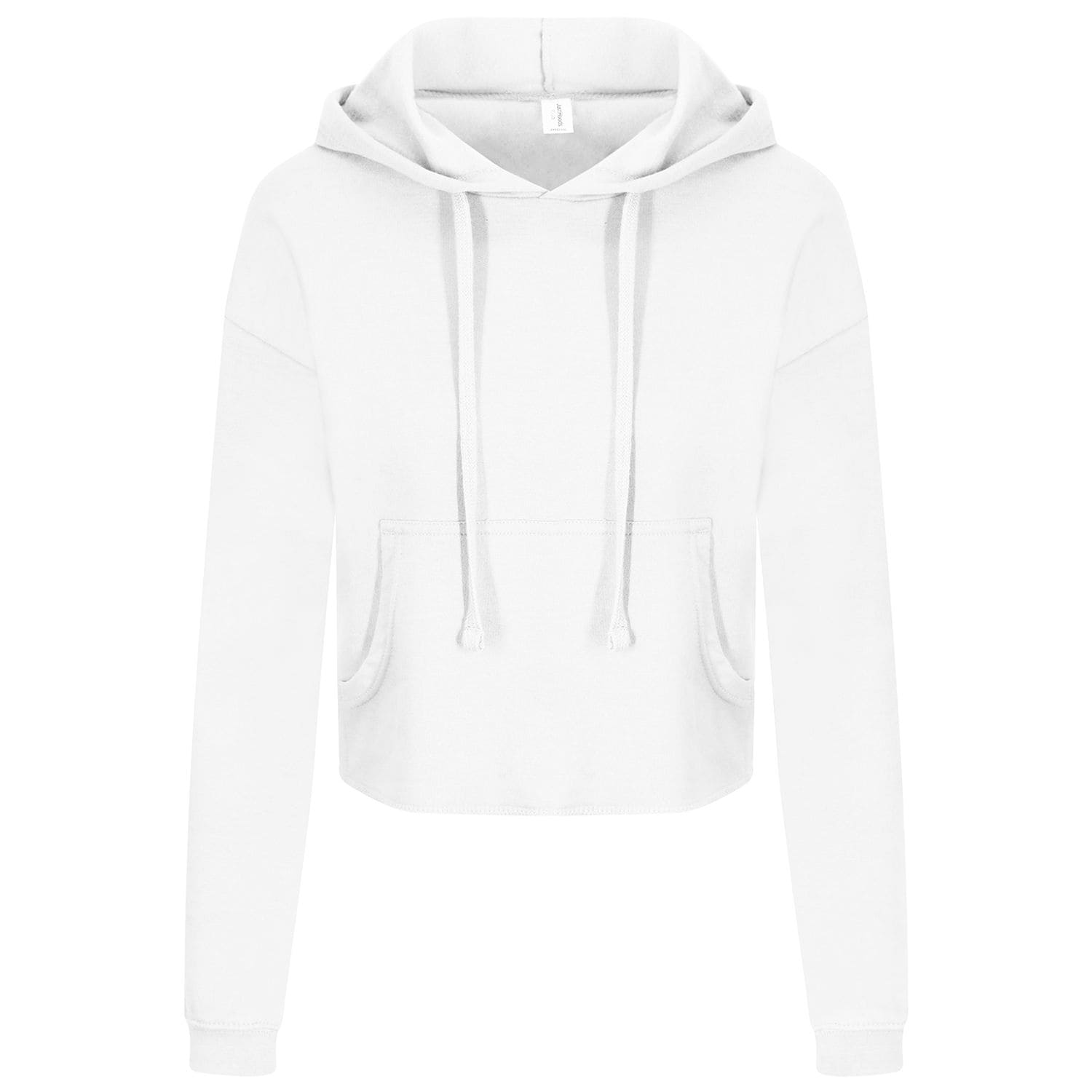 AWDis Just Hoods Women's Cropped Hoodie Female Arctic White S