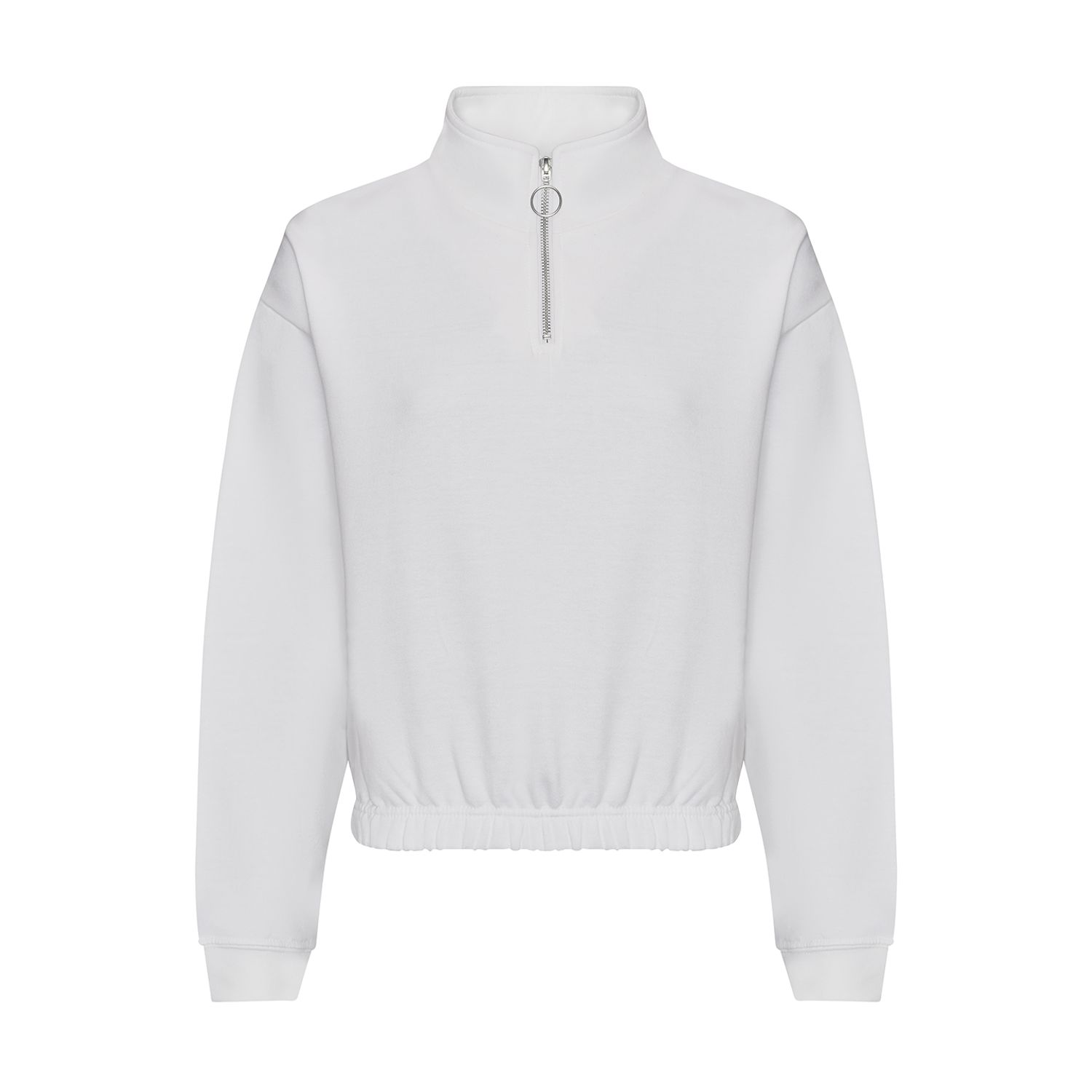 AWDis Just Hoods Women's Cropped - Zip Sweat Female Arctic White L