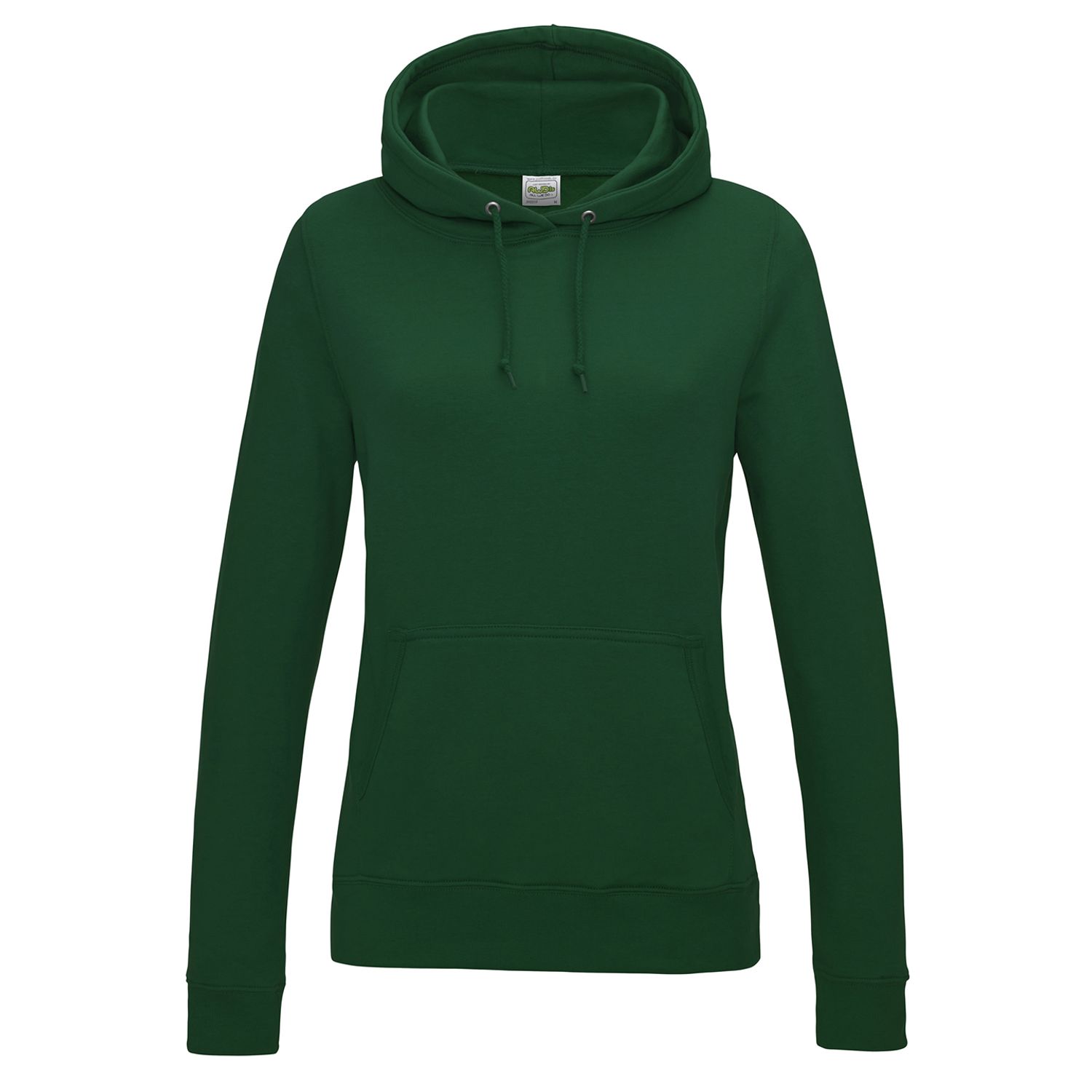 AWDis Just Hoods Women's College Hoodie Female Bottle Green XS