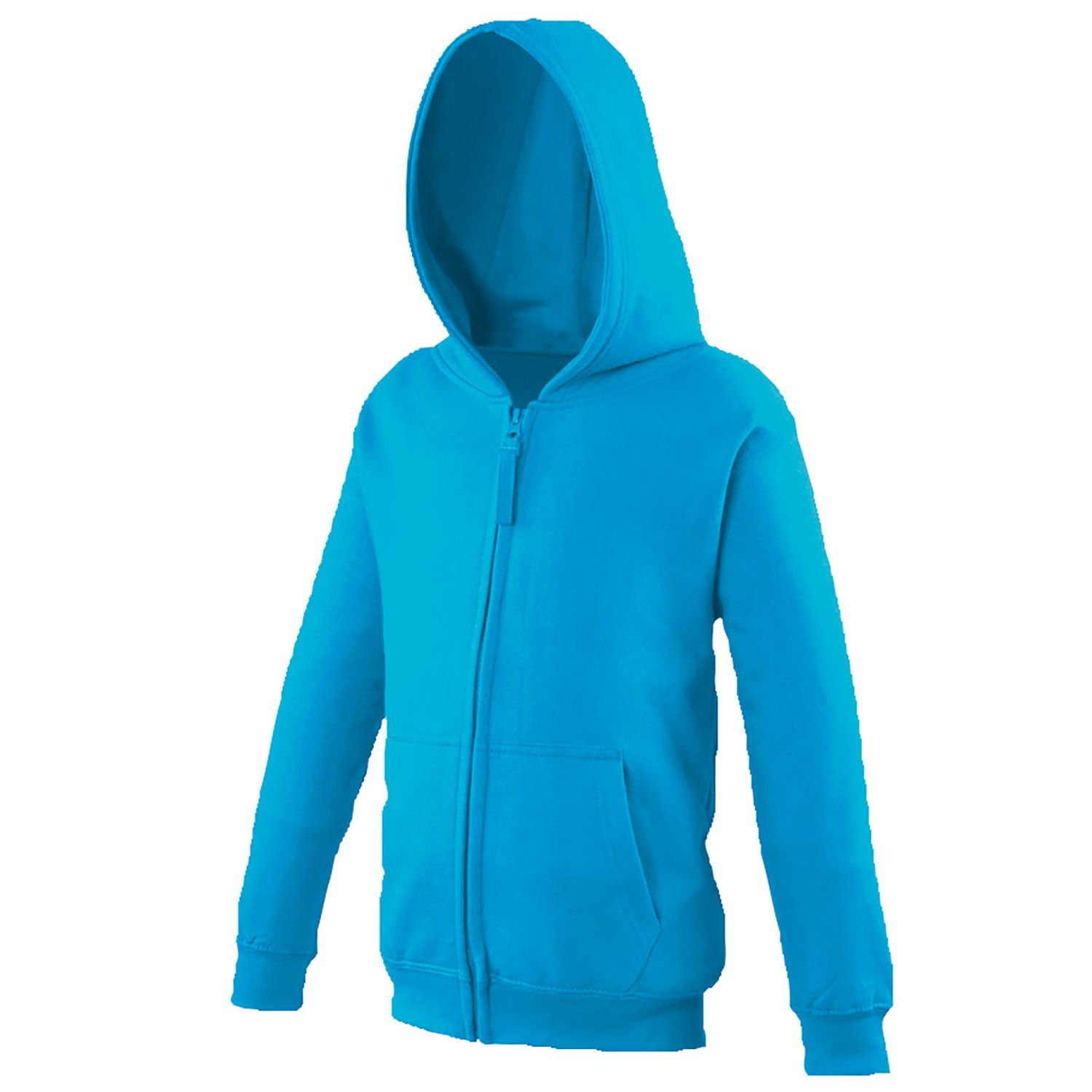AWDis Just Hoods Kids Zoodie Unisex Hawaiian Blue 78