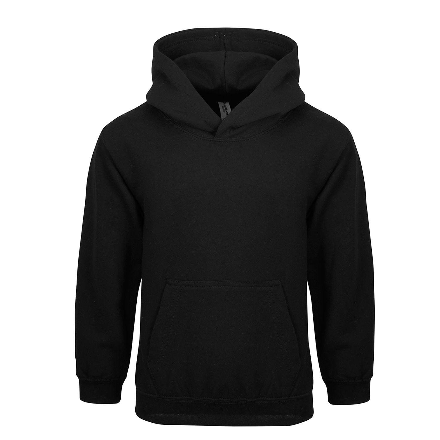 AWDis Just Hoods Kids Hoodie Unisex Deep Black 78