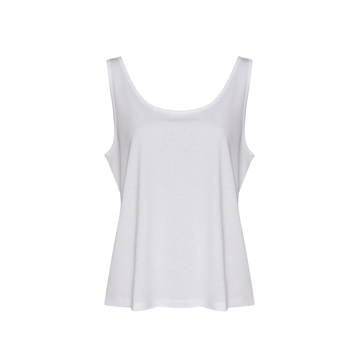 AWDis Just T's Women S Tank Top Female Solid White L