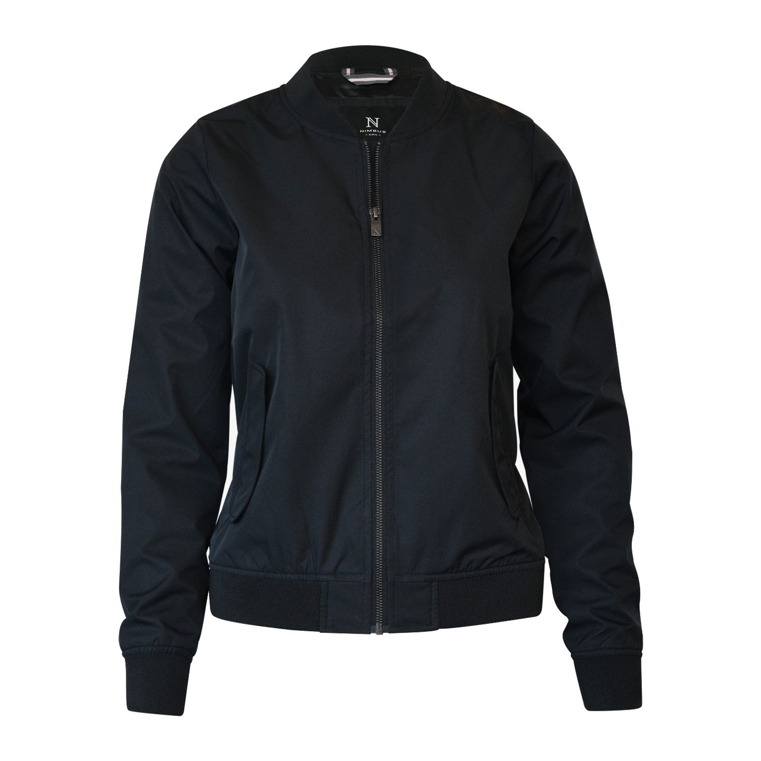 Nimbus Women S Bleecker Authentic Bomber Jacket Dark Navy L