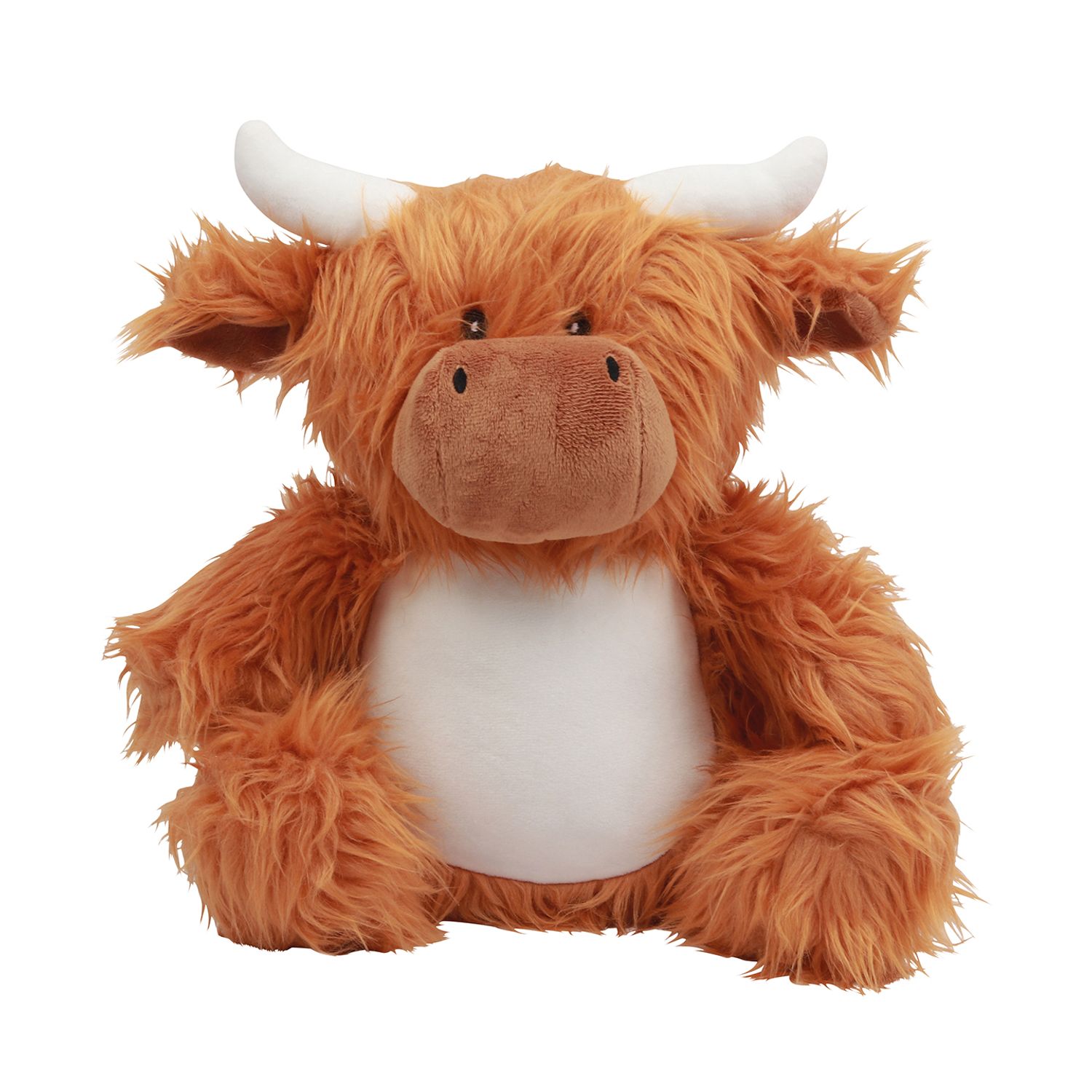 Mumbles Zippie Highland Cow Brown L