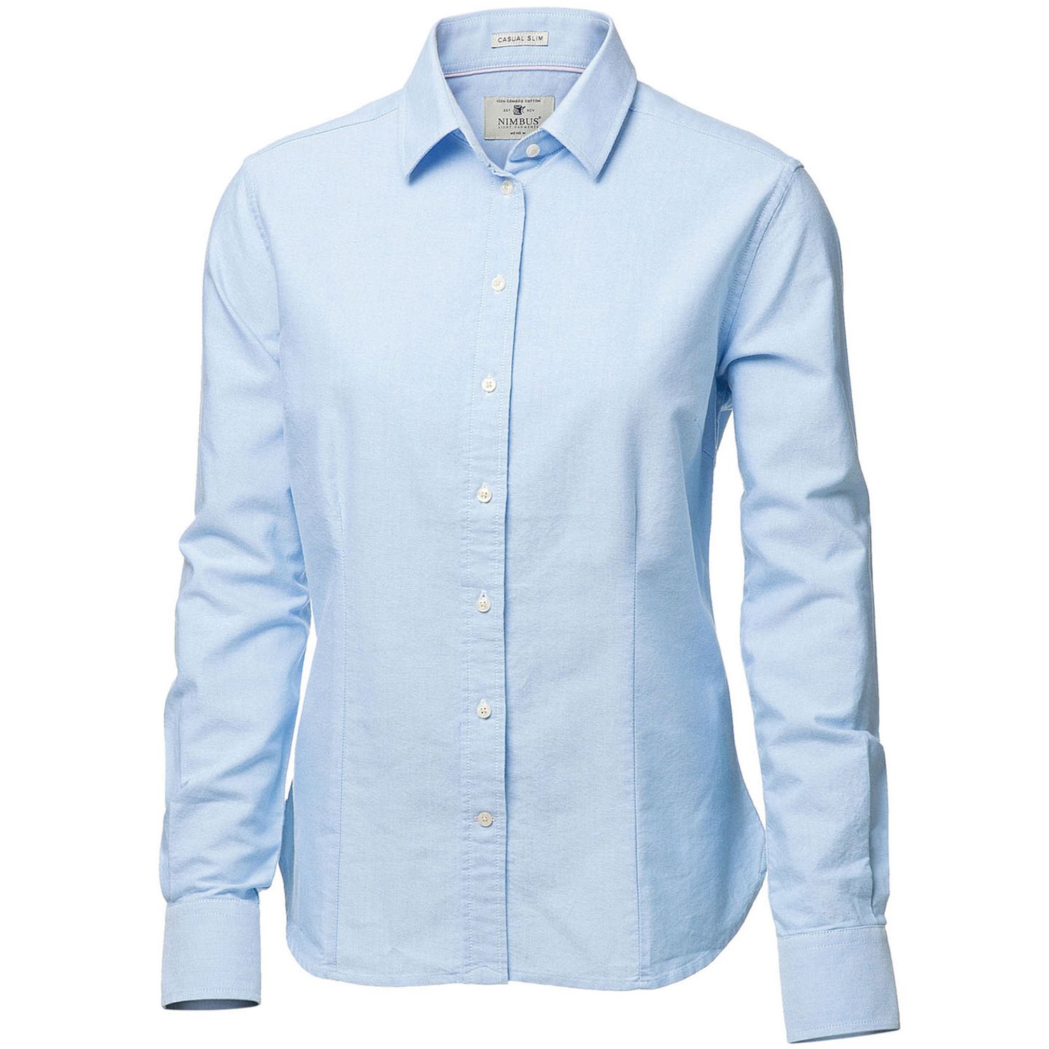 Nimbus Women S Rochester Classic Oxford Shirt Light Blue 3XL