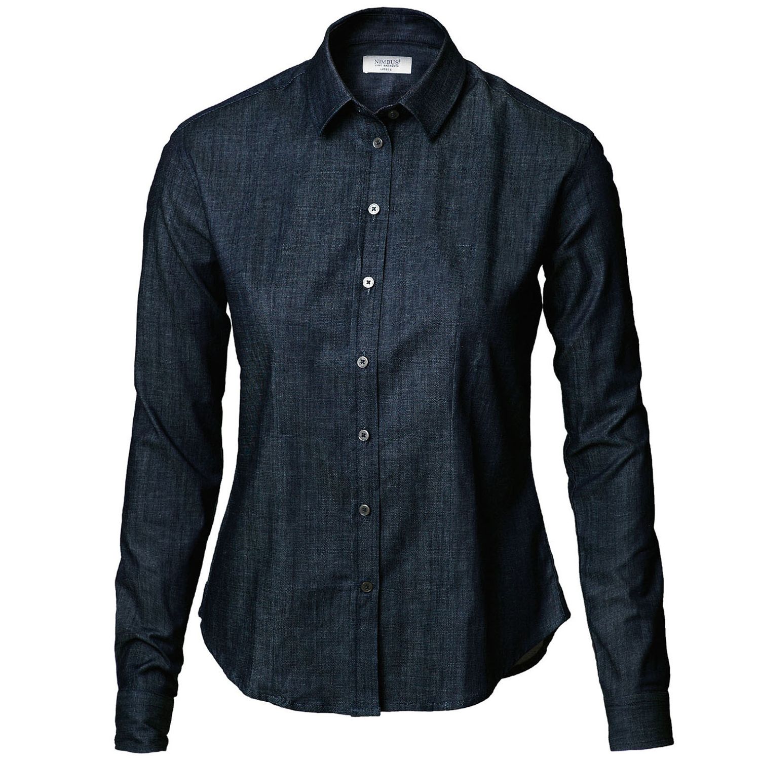 Nimbus Women S Torrance Raw and Stylish Denim Shirt Indigo Blue XS