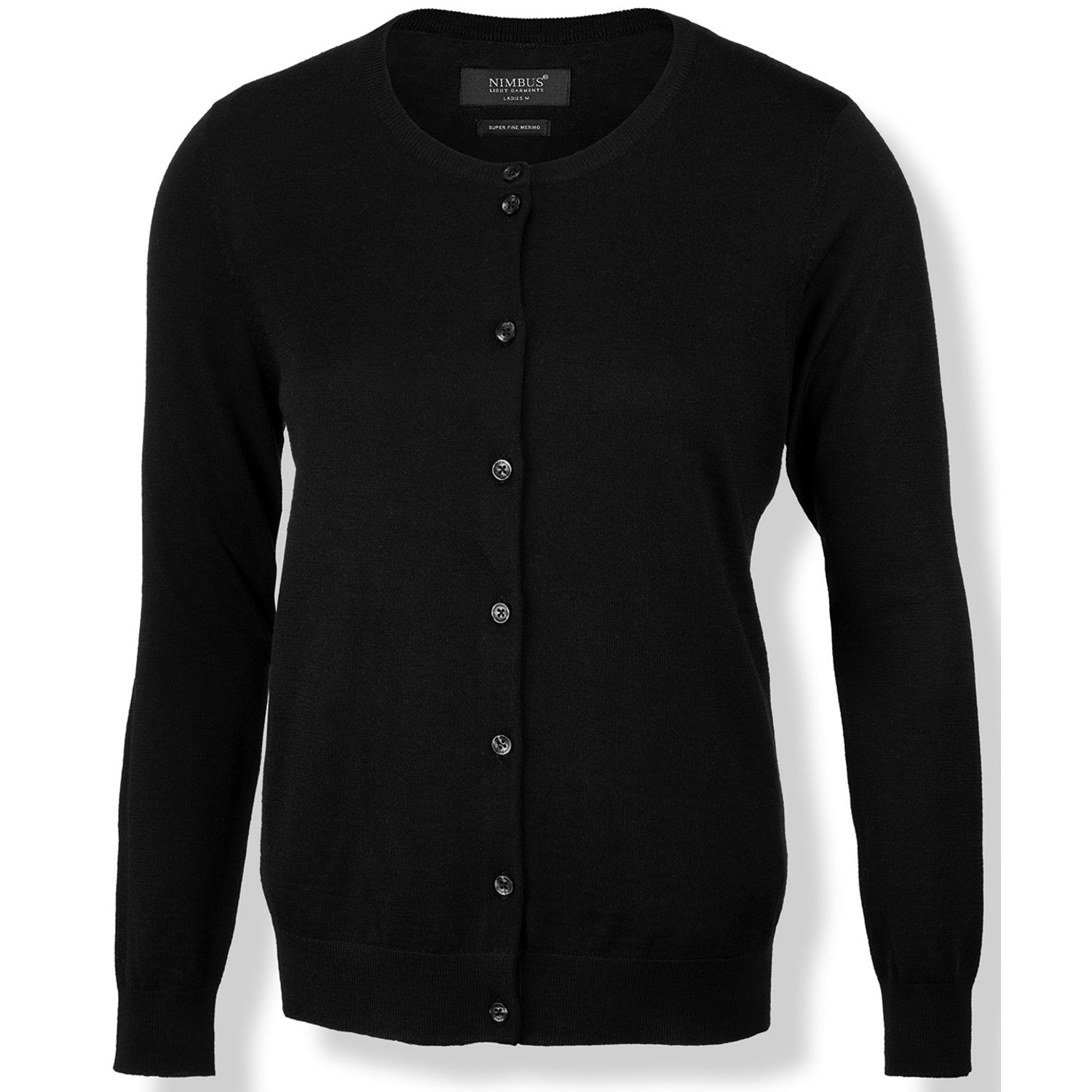 Nimbus Women S Phoenix Luxurious Merino Blend Cardigan Black 3XL