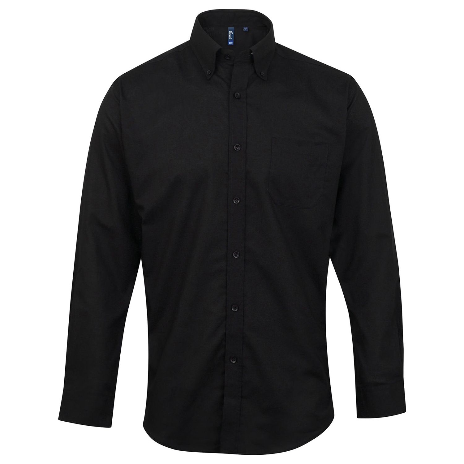Premier Signature Oxford Long Sleeve Shirt Black* 20