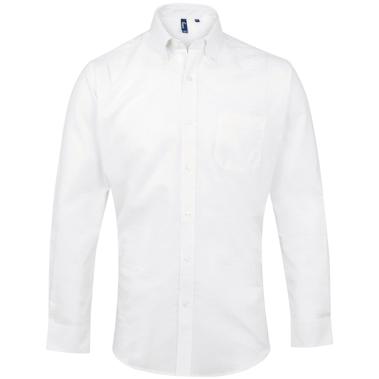 Premier Signature Oxford Long Sleeve Shirt White* 18