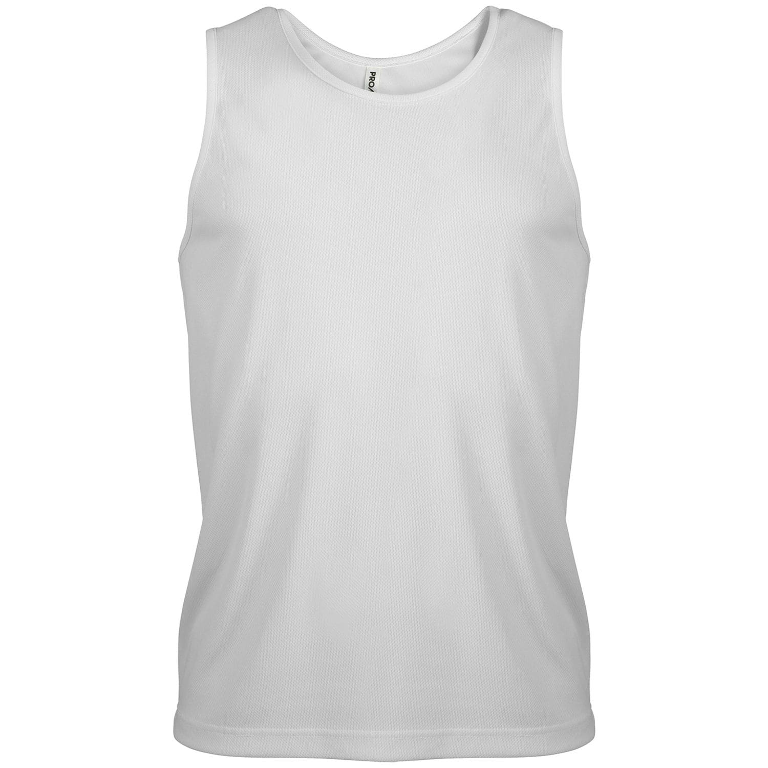 Kariban Mens Sports Vest White S