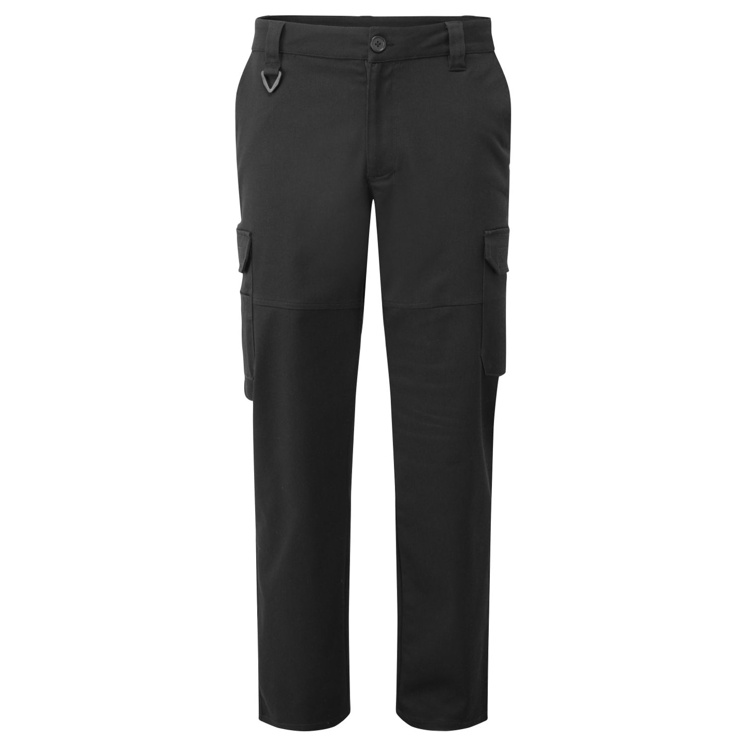 Premier Stretchchecker Work Cargo Trousers Black ll