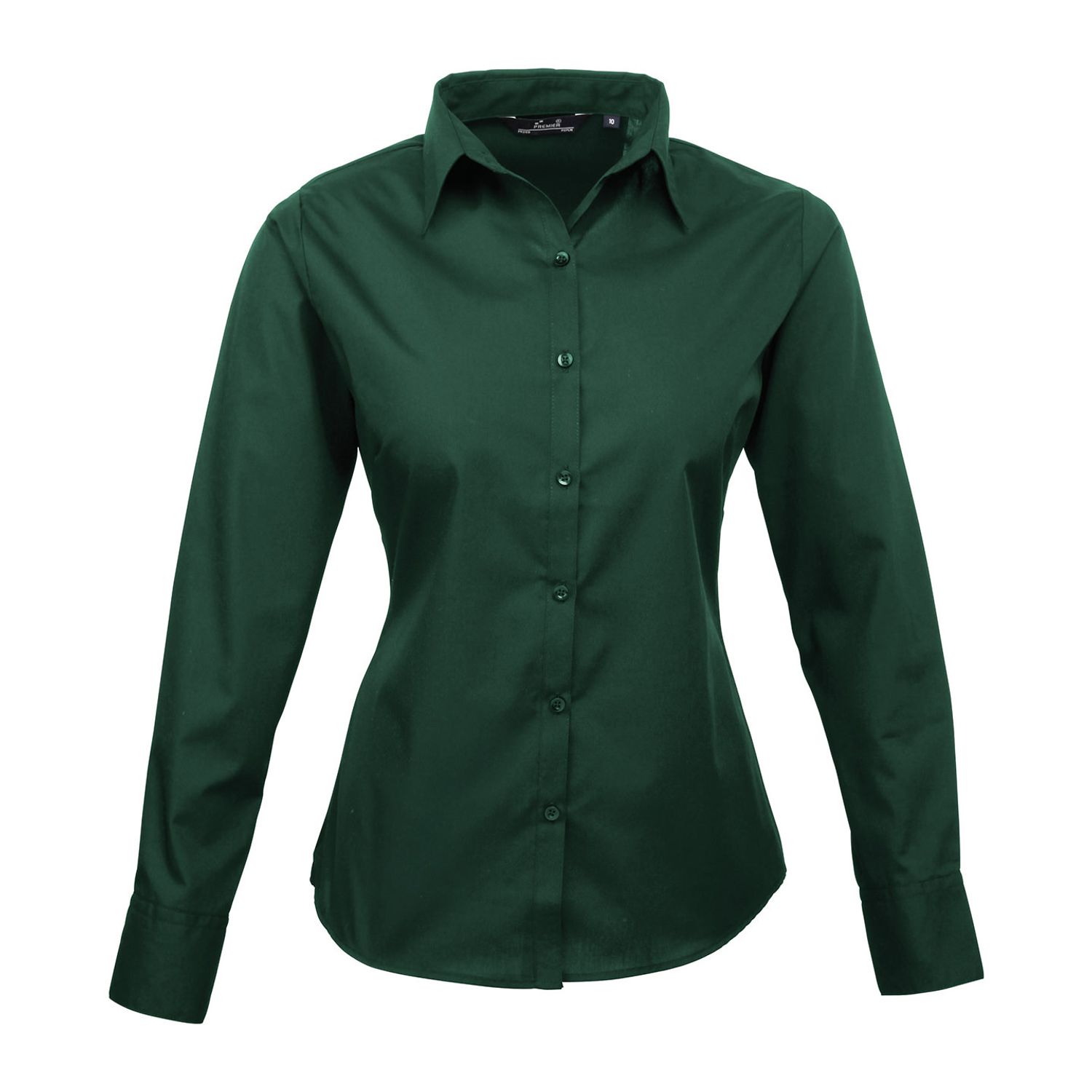 Premier Women's Poplin Long Sleeve Blouse Bottle 22