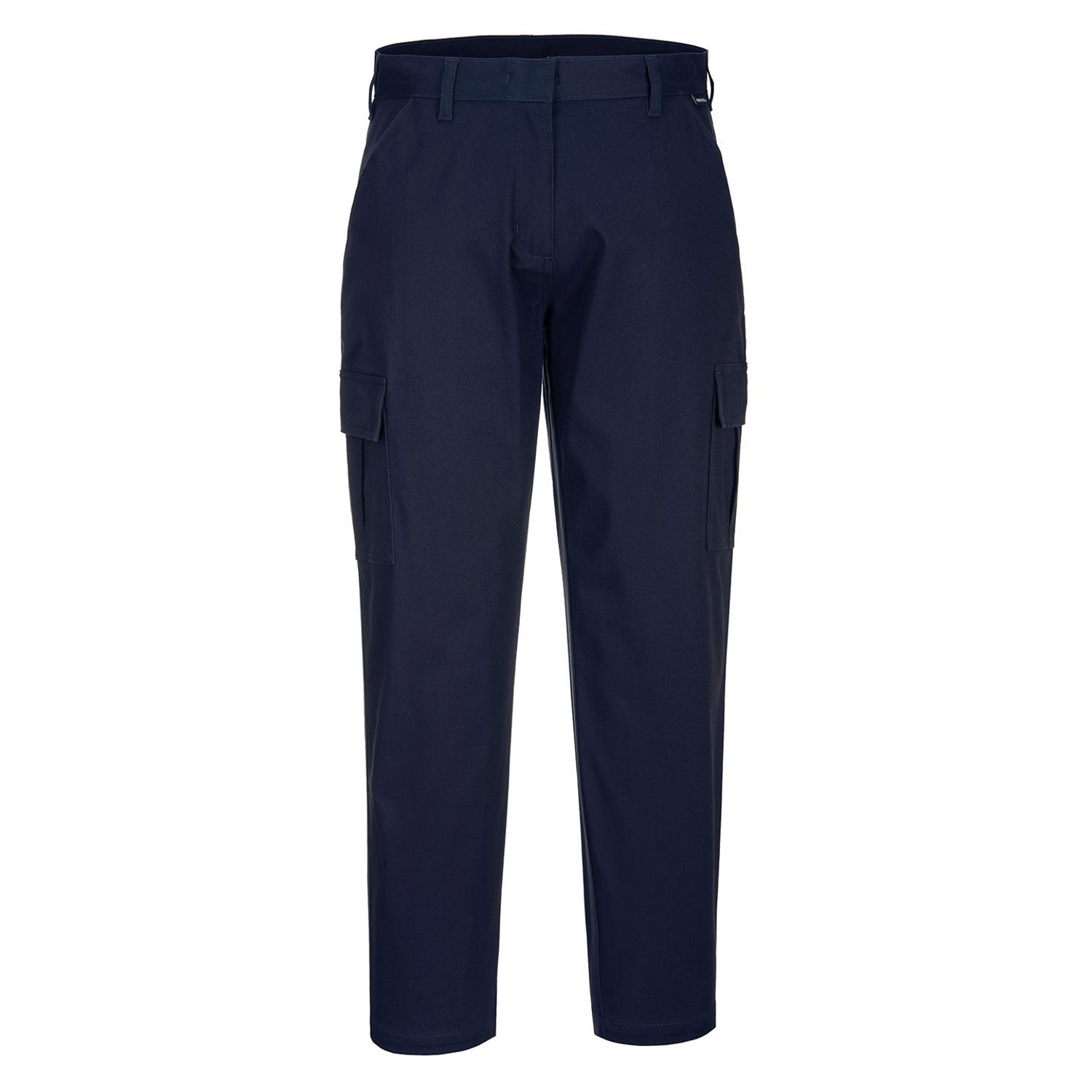 Portwest Women's Stretch Cargo Trousers (S233) Slim Fit Dark Navy 14