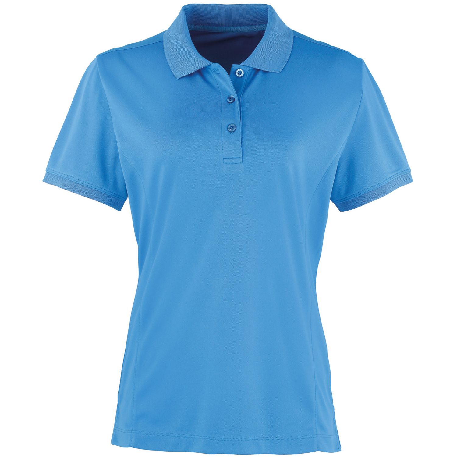 Premier Women's Coolchecker Piqu Polo Sapphire XL