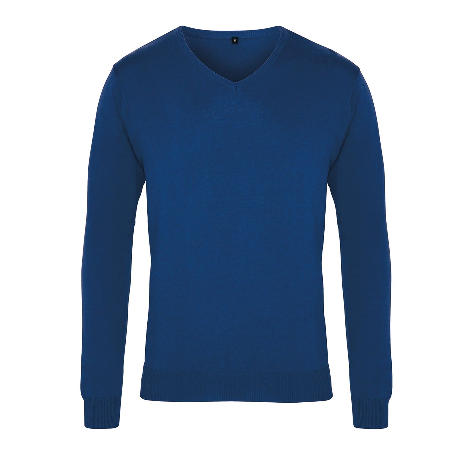 Premier V-Neck Knitted Sweater Royal S