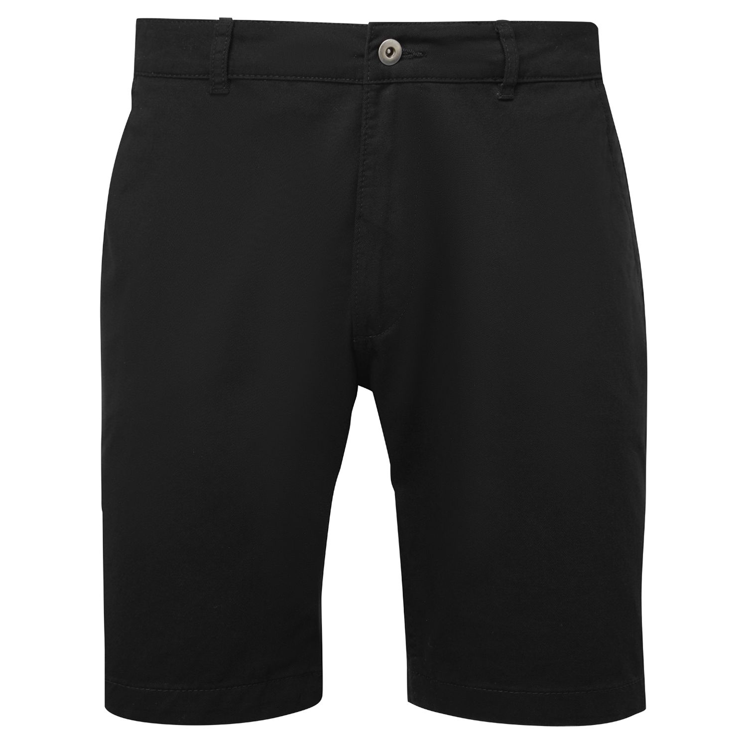 Asquith & Fox Mens Chino Shorts Male Black XL