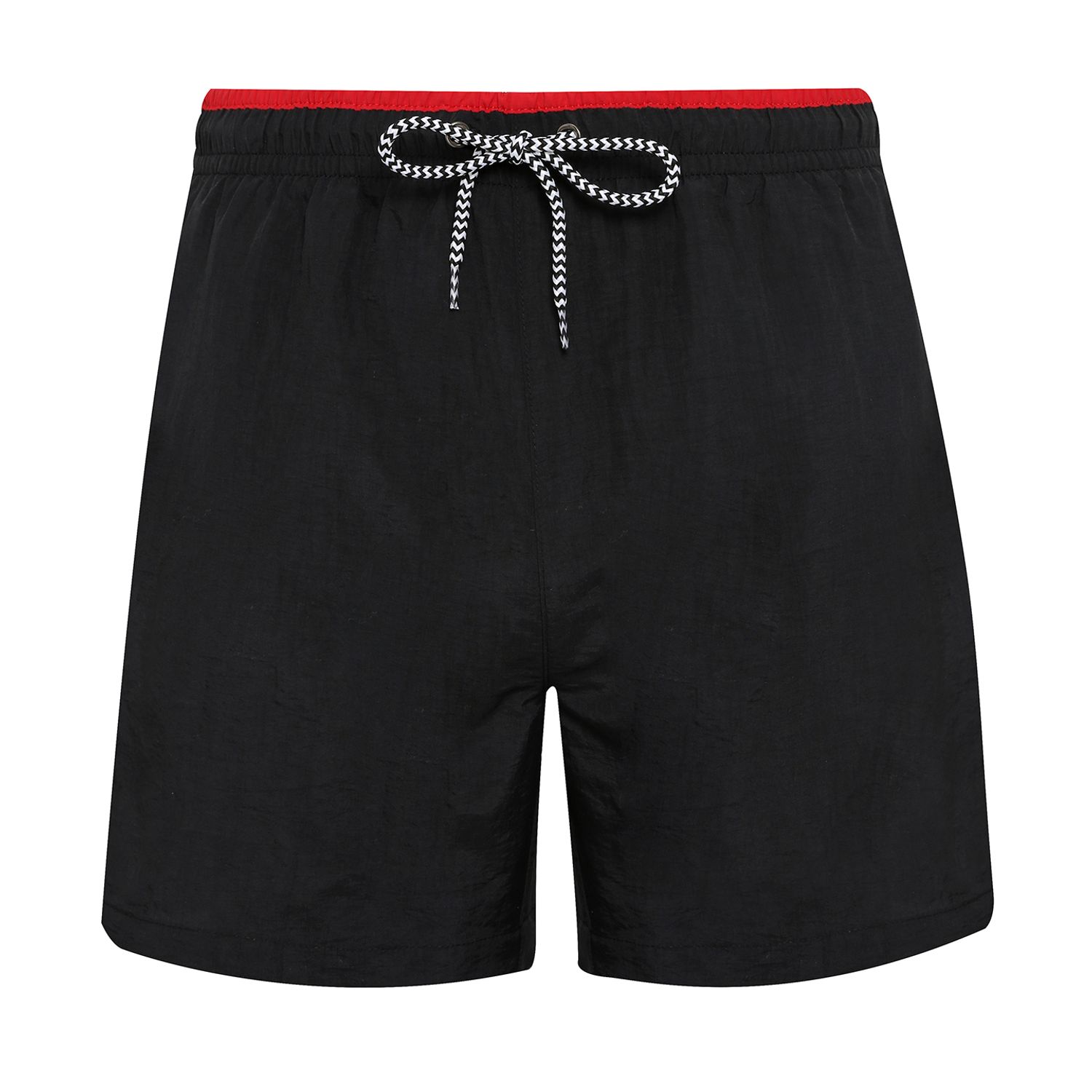 Asquith & Fox Swim Shorts Male Black/Red 3XL