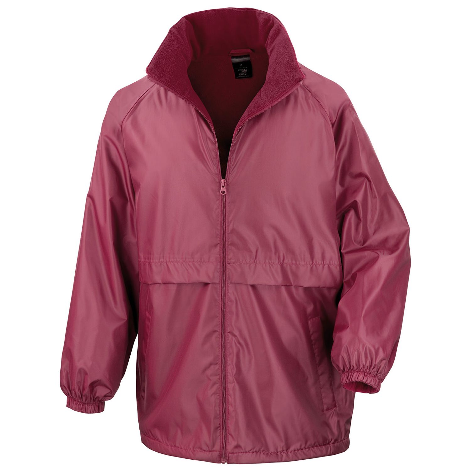 Result Core Microfleece Lined Jacket Burgundy 2XL