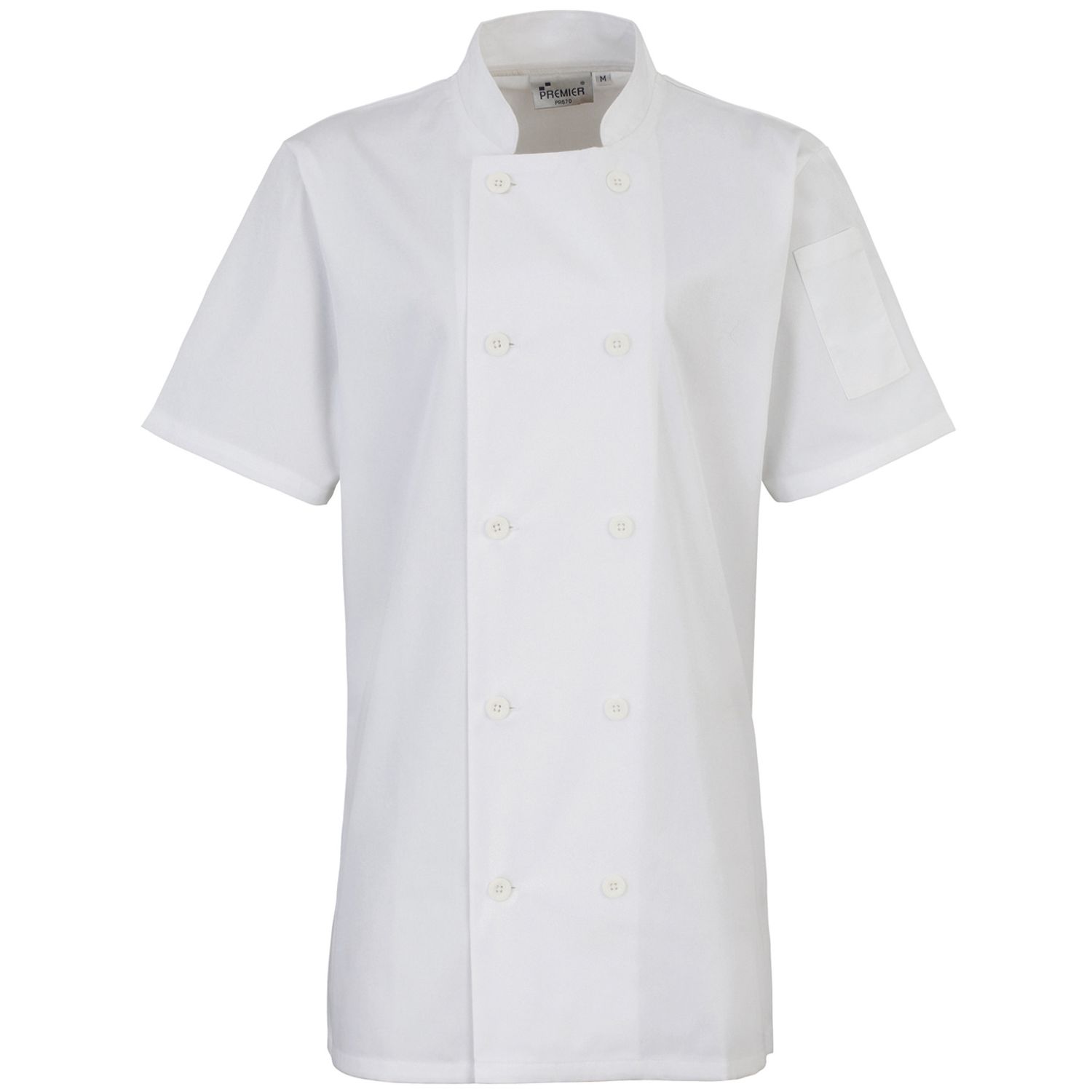 Premier Women's Short Sleeve Chef's Jacket White XL